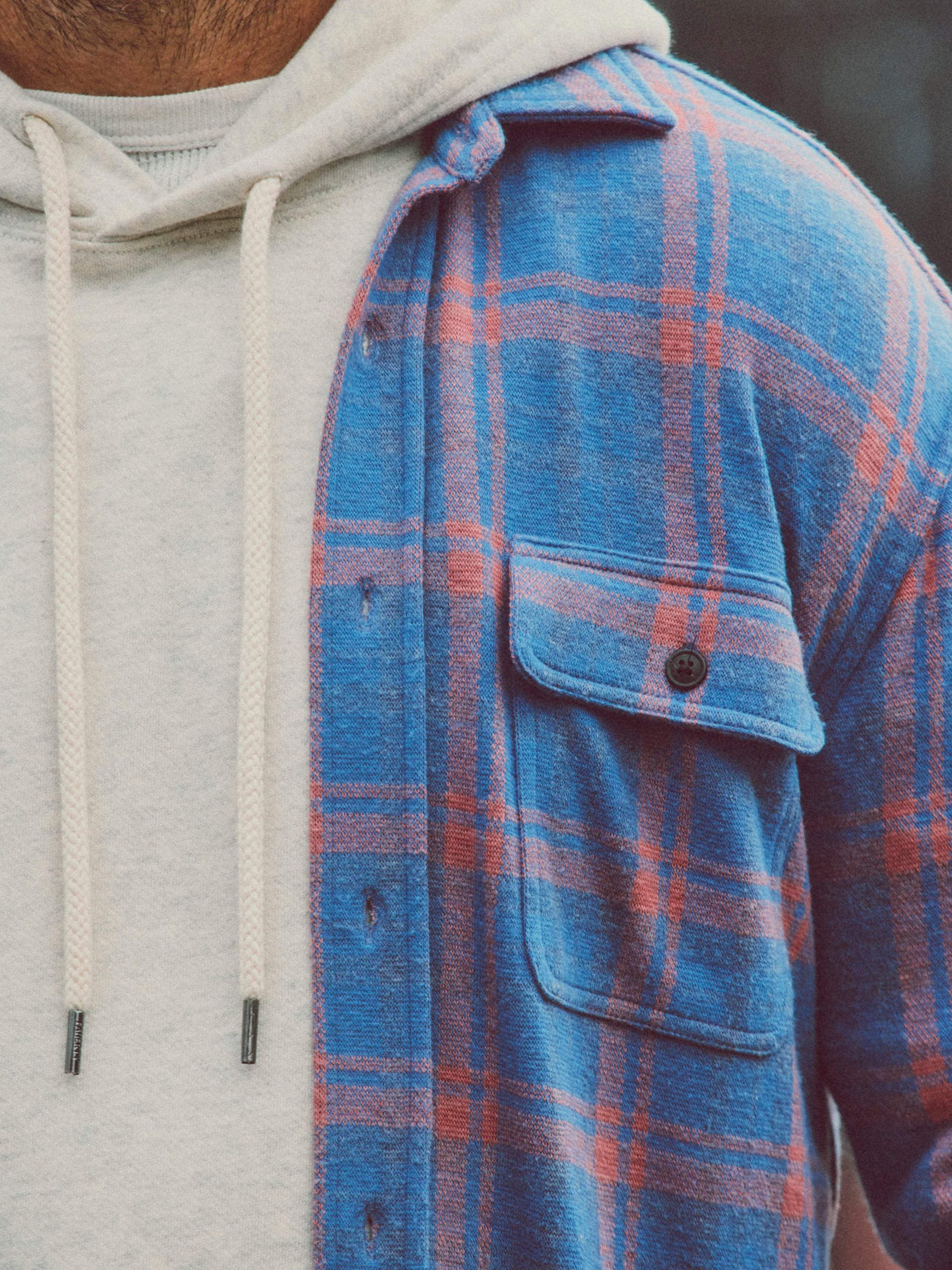 Legend? Sweater Shirt - Twilight Mauve Plaid - Image 2