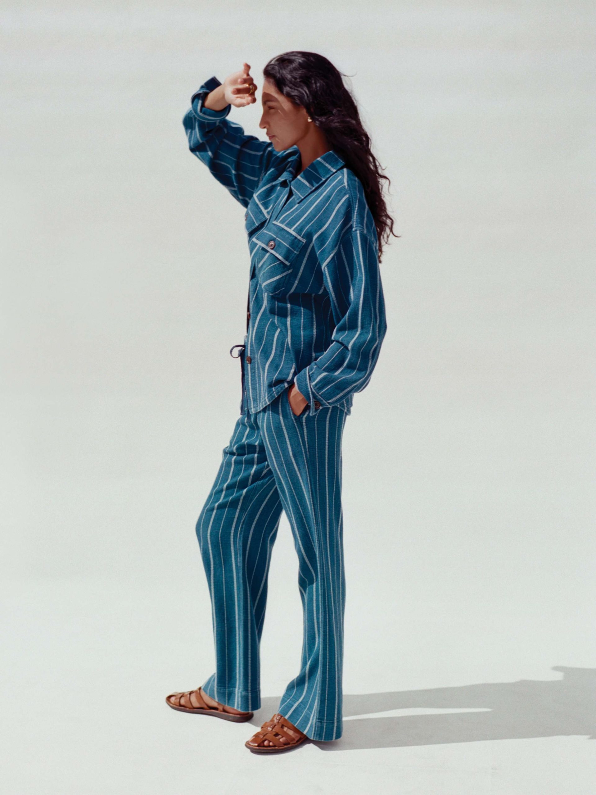 Laidback Pant - Indigo Drift Stripe - Image 7