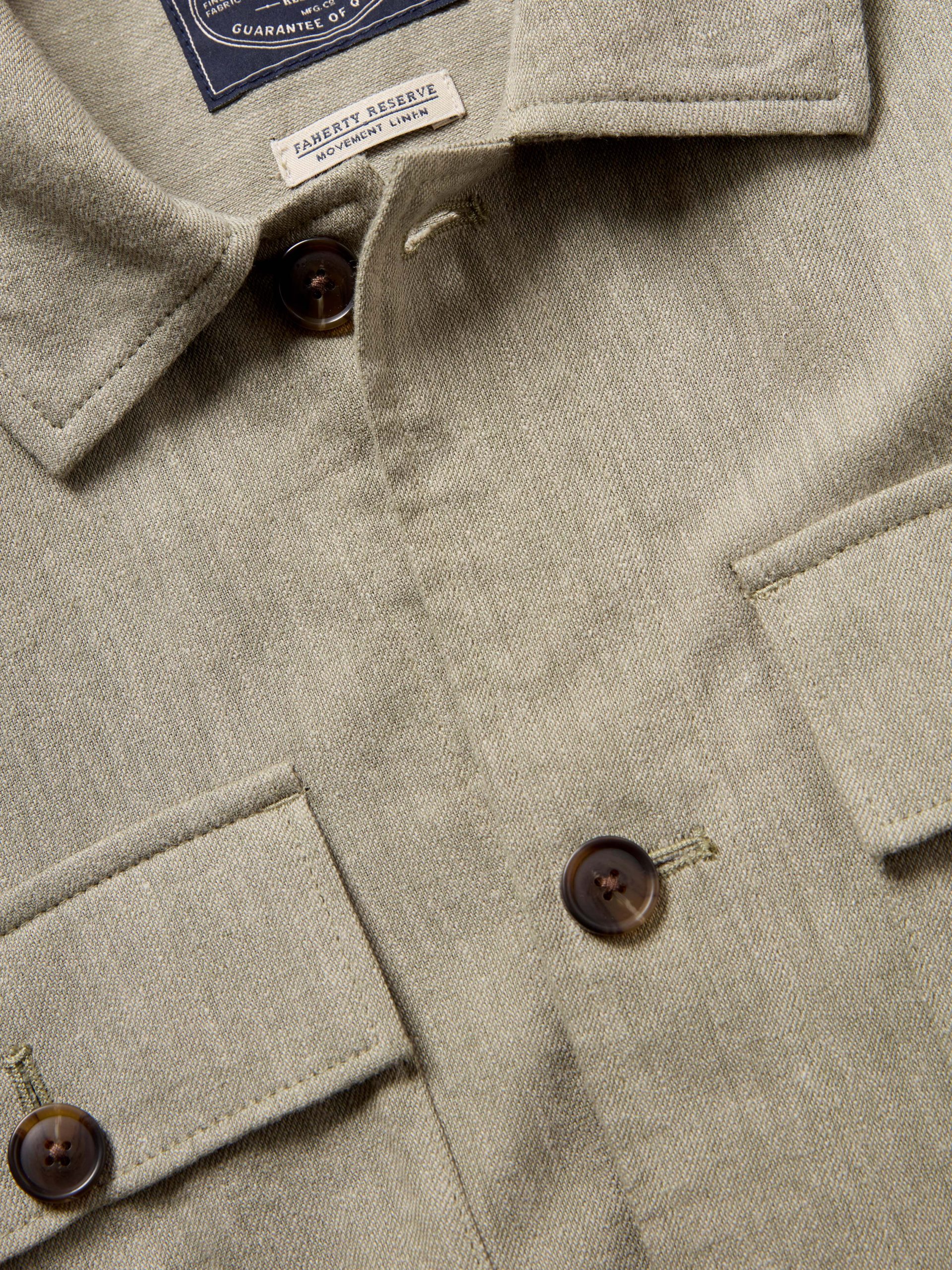 Movement? Linen Shirt Jacket - Sage Cliff - Image 7