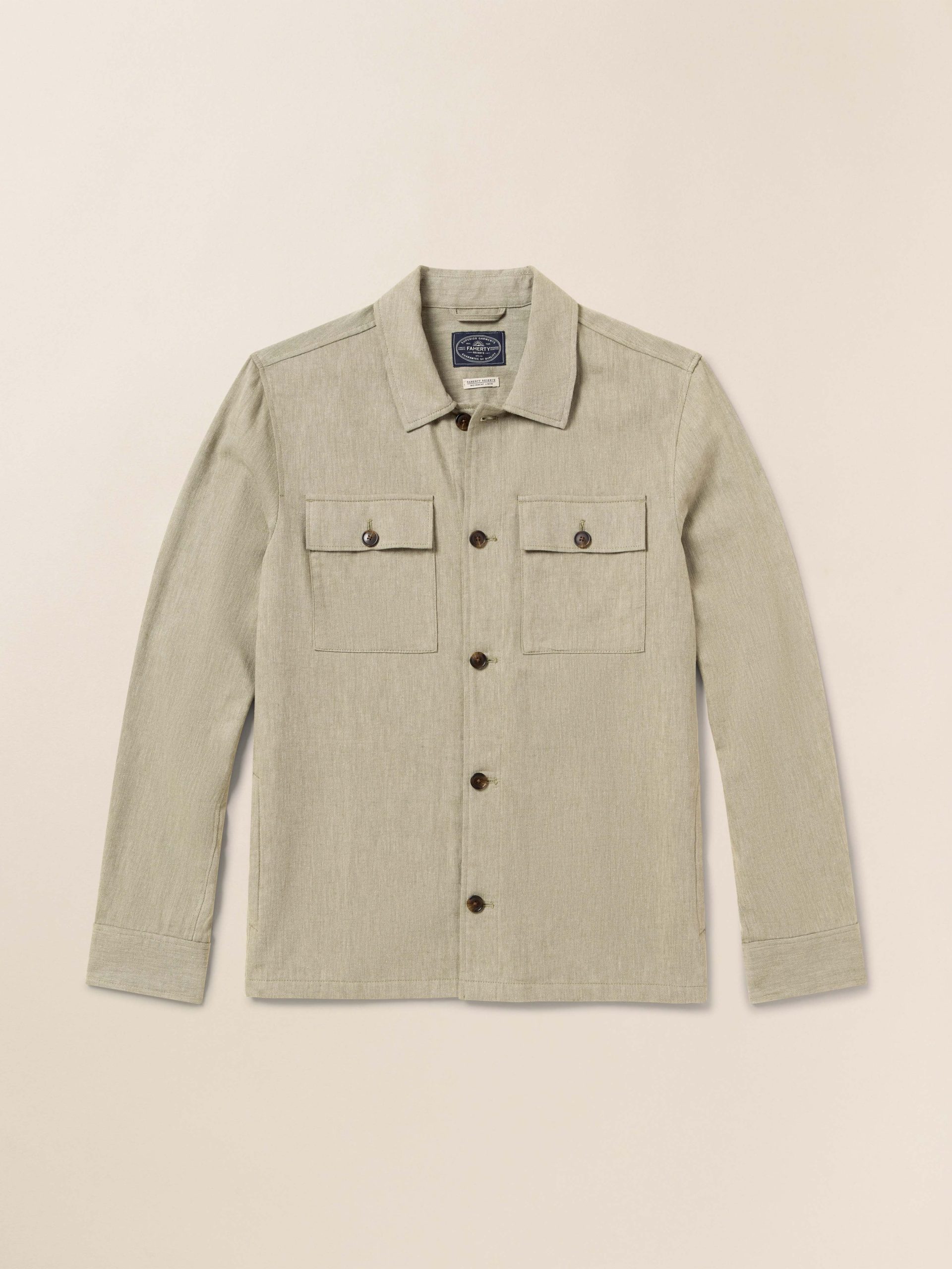 Movement? Linen Shirt Jacket - Sage Cliff - Image 2