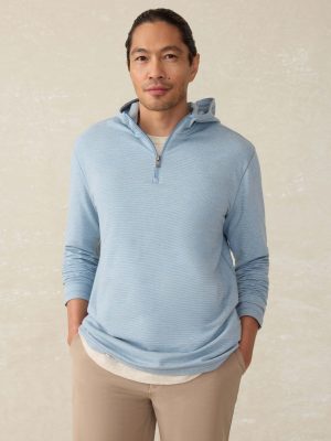 Movement? Hoodie - Channel Cove Stripe