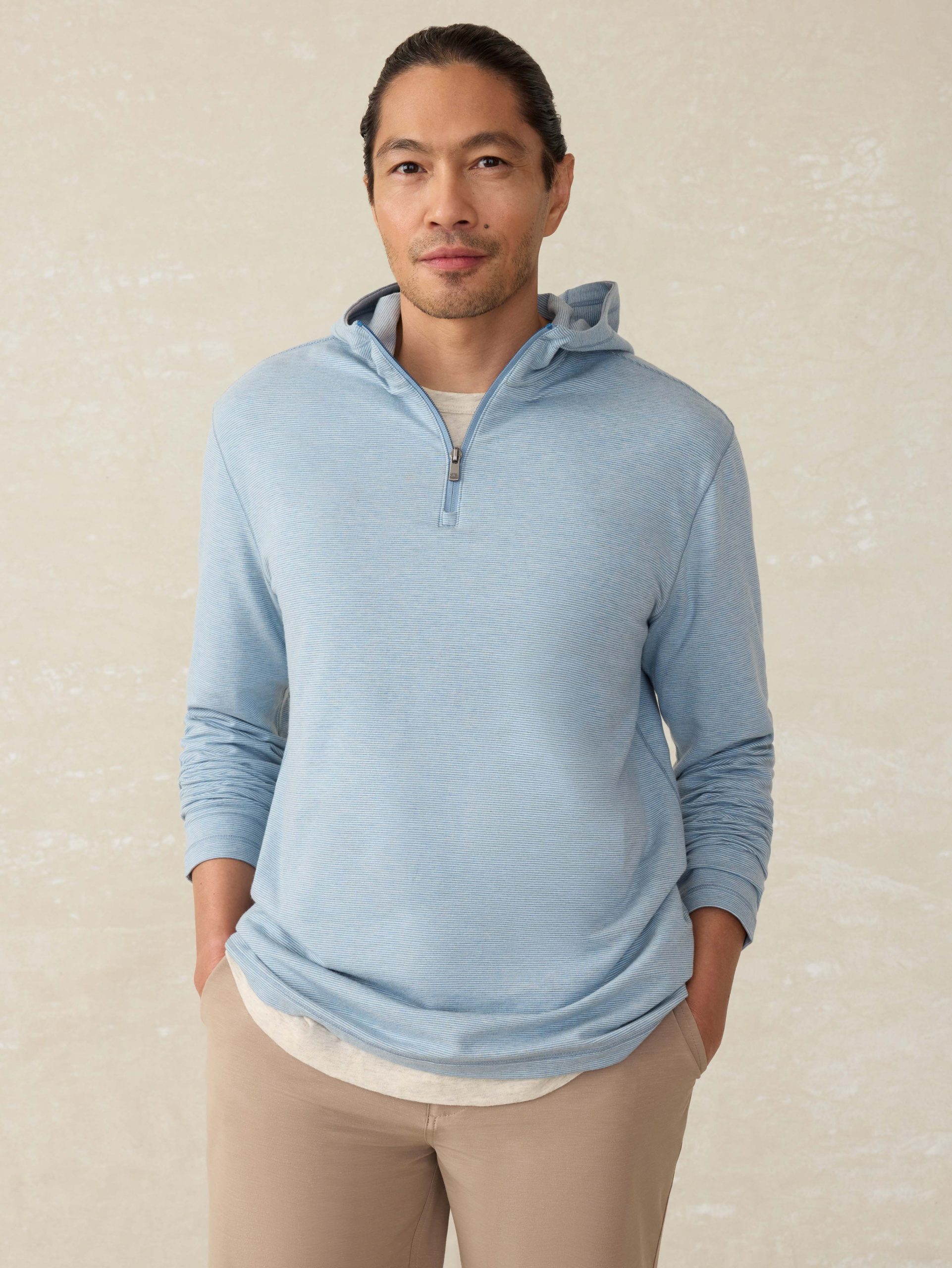 Movement? Hoodie - Channel Cove Stripe