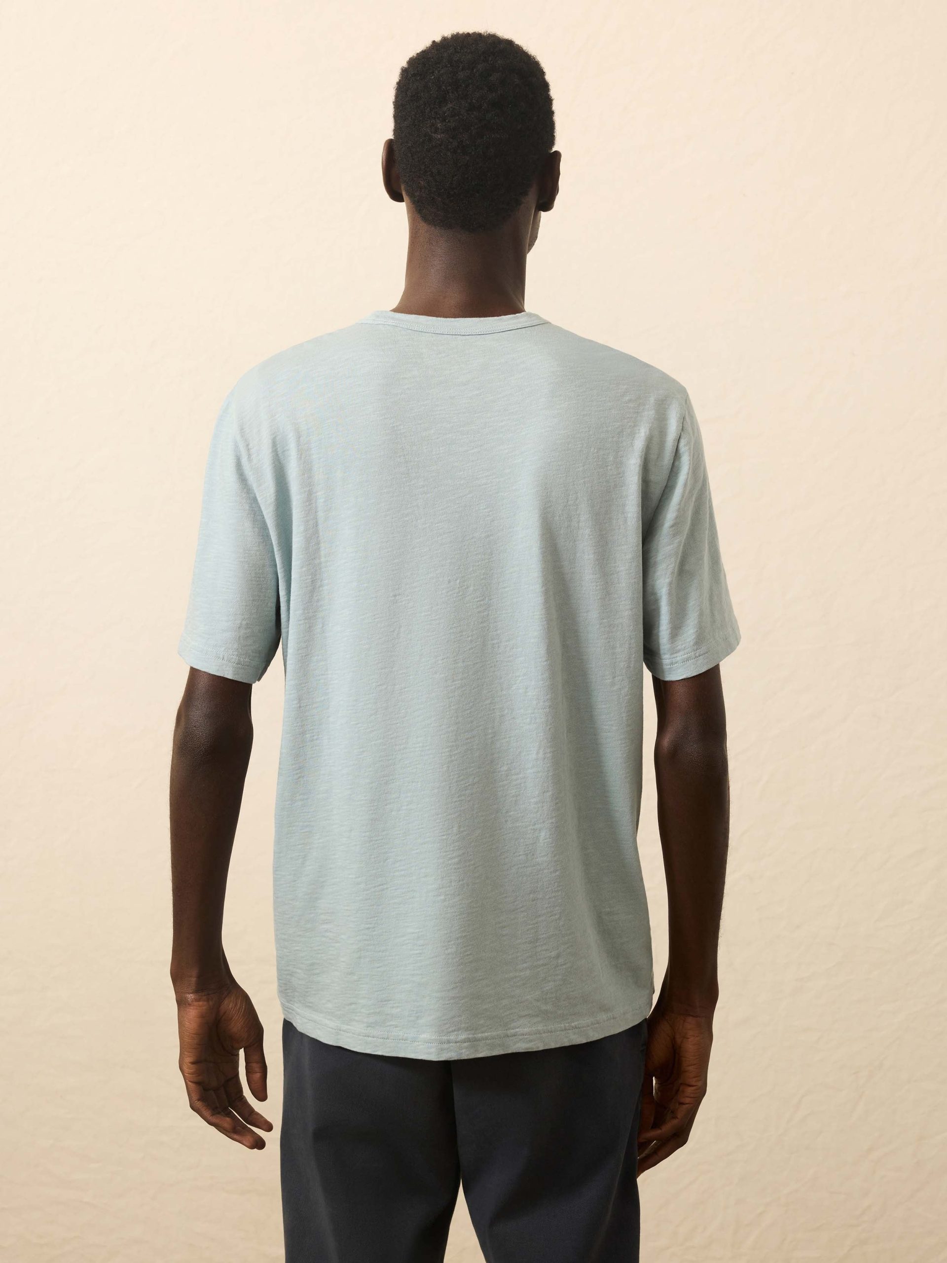 Sunwashed Regenerative Pocket Tee - Hull Teal - Image 2