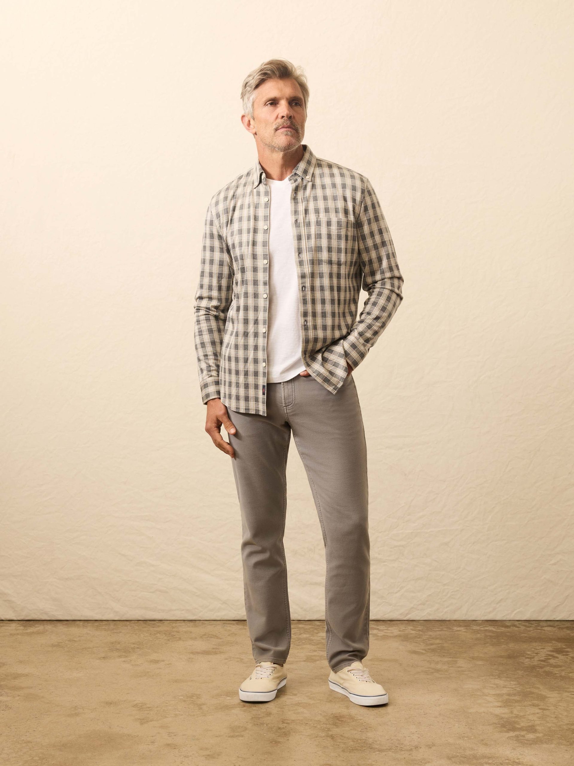 Coastline Knit Shirt - Valley Grounds Plaid - Image 3
