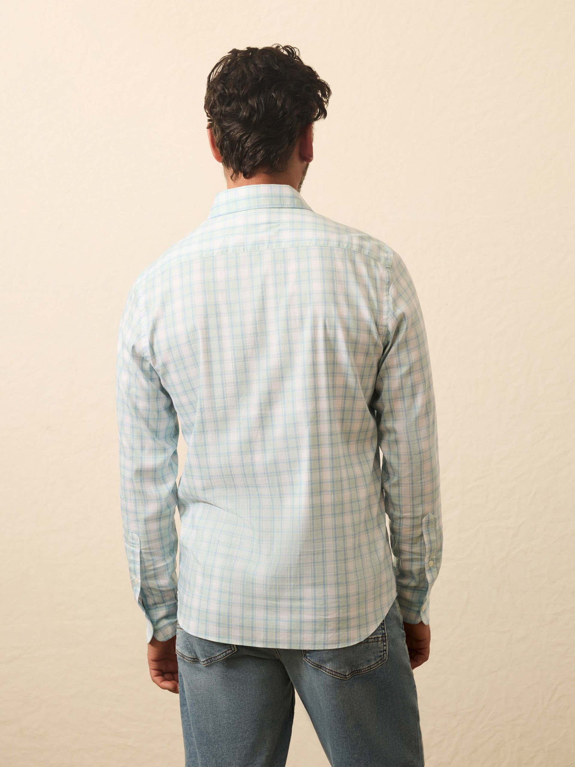 Movement? Shirt - Stone Lagoon Plaid - Image 4