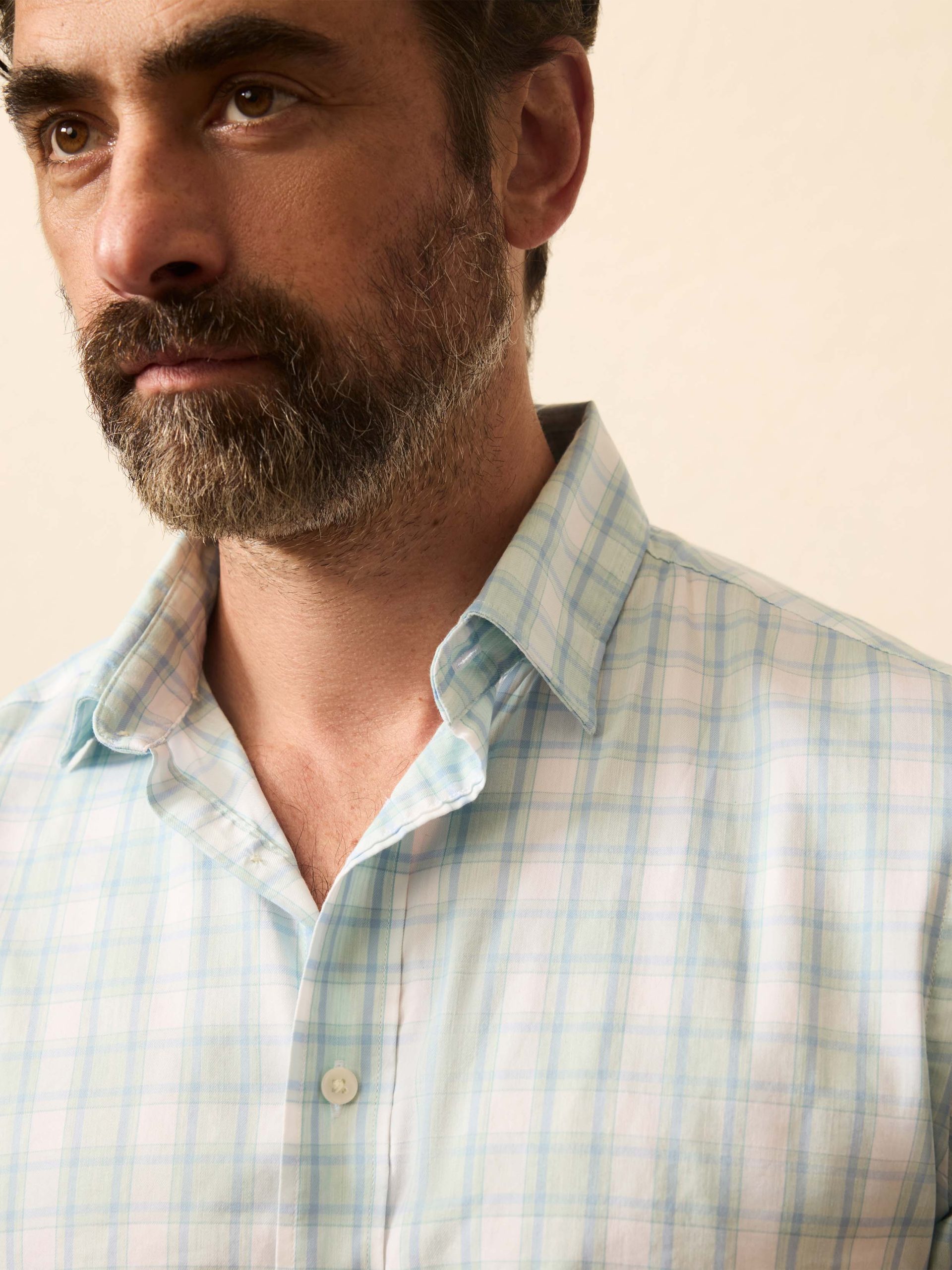 Movement? Shirt - Stone Lagoon Plaid - Image 2