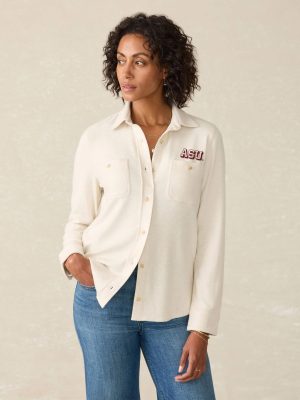 Arizona State University Legend Sweater Shirt - Off White
