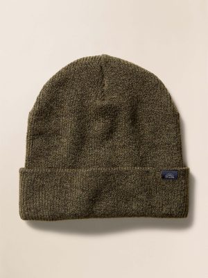 Jackson Beanie - Olive Heather