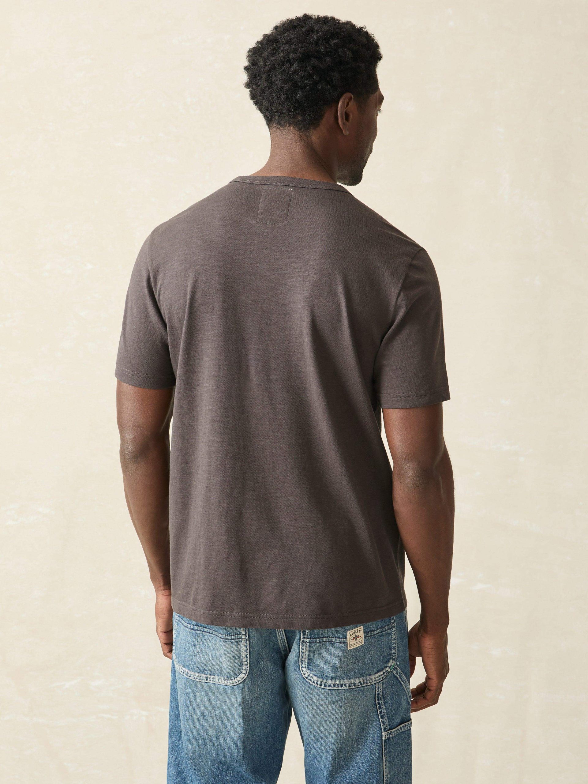 Steven Paul Judd Sunwashed Tee - Washed Black - Image 5