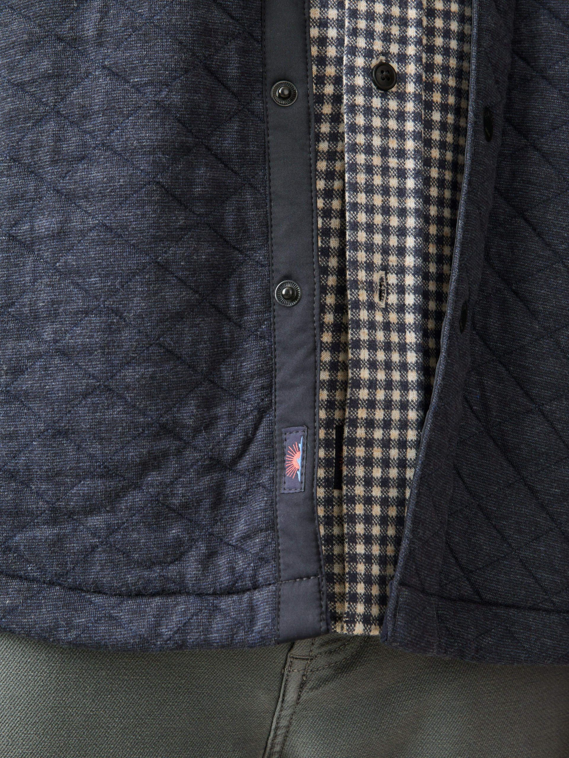 Epic Quilted Fleece CPO - Navy Melange - Image 2