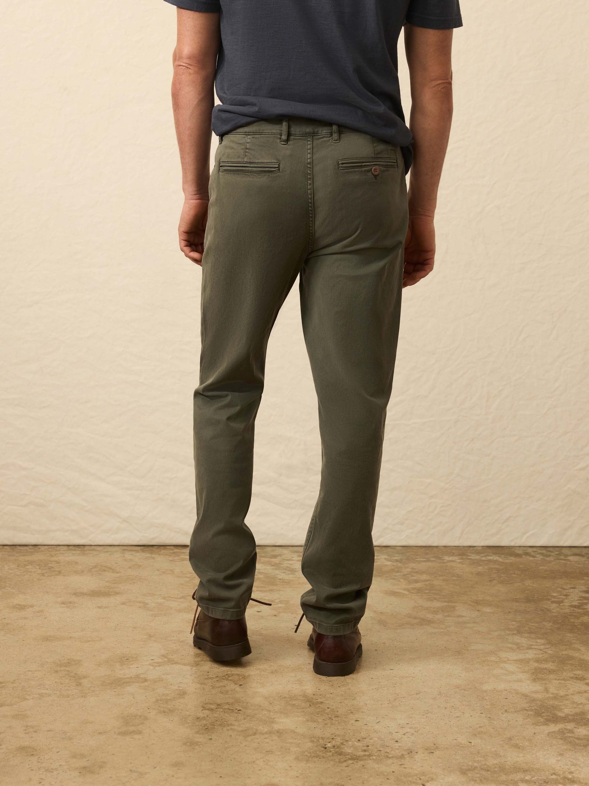 Coastline Stretch Chino - Fall Evergreen - Image 3