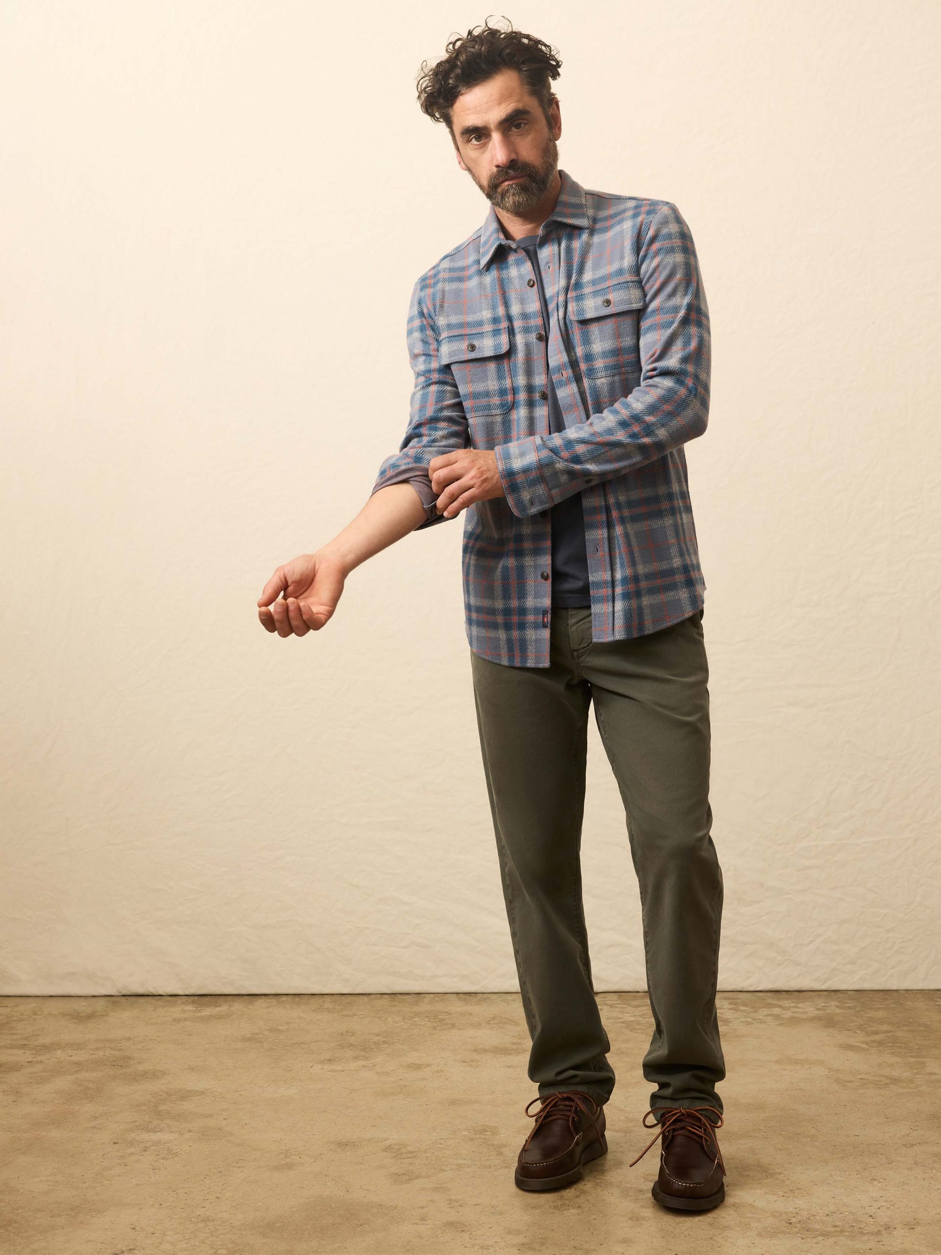 Coastline Stretch Chino - Fall Evergreen - Image 4