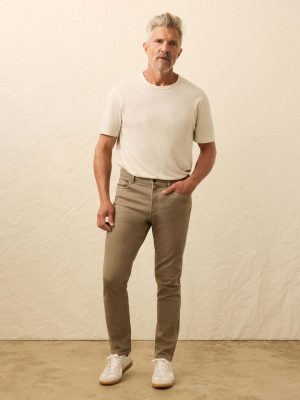 Stretch Terry 5-Pocket - Dark Rye