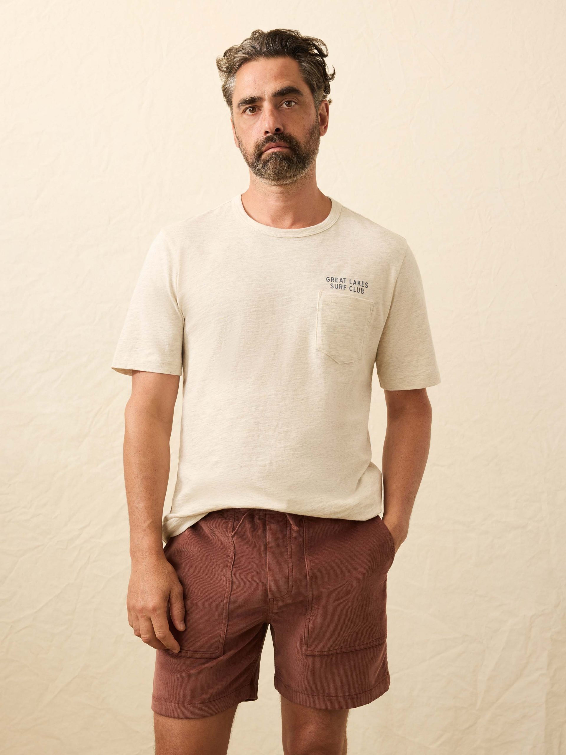 Corduroy Drawstring Utility Short - Chestnut Ridge - Image 5