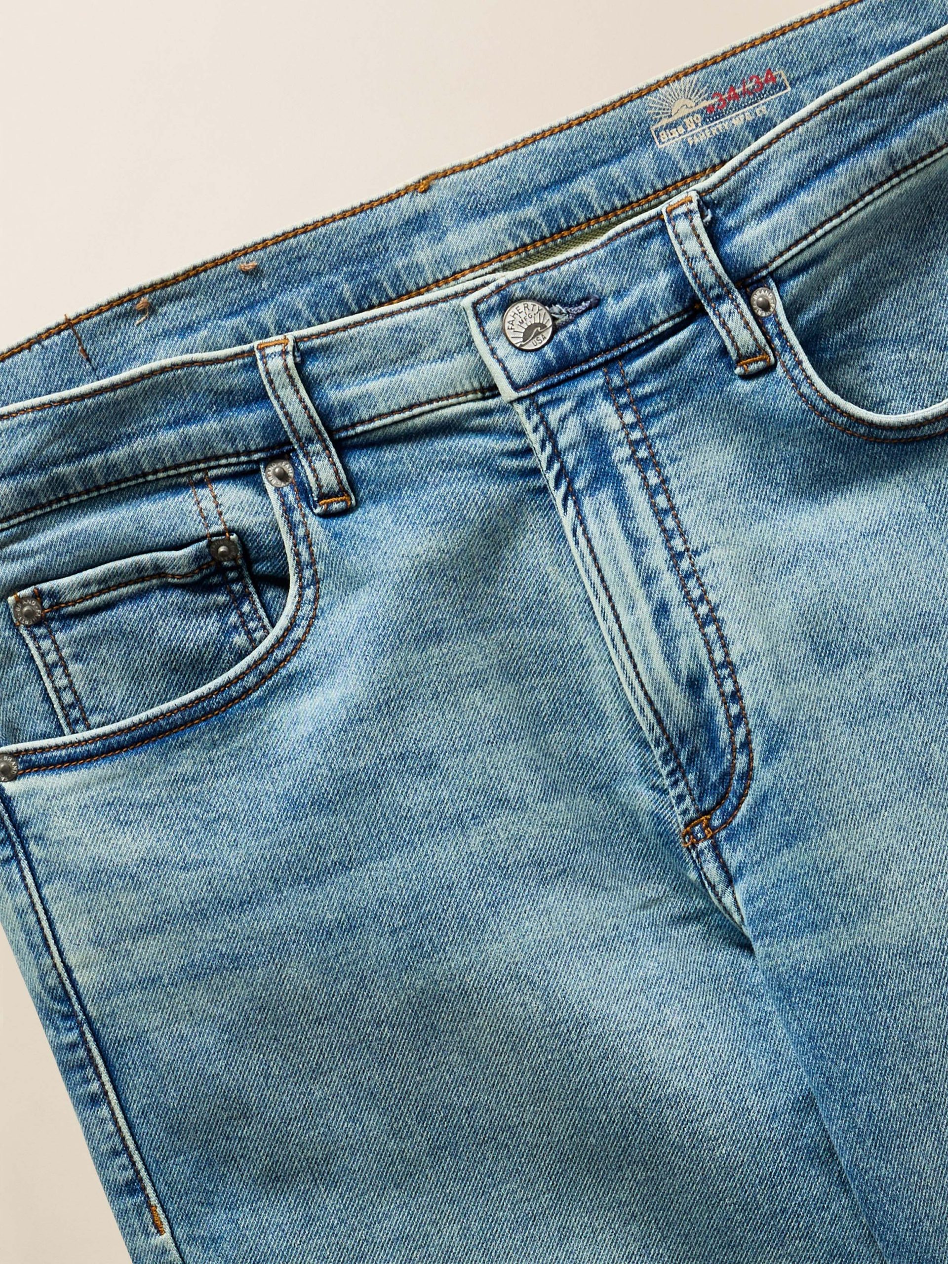 Stretch Terry Indigo 5-Pocket - Eastern Shore Wash - Image 4