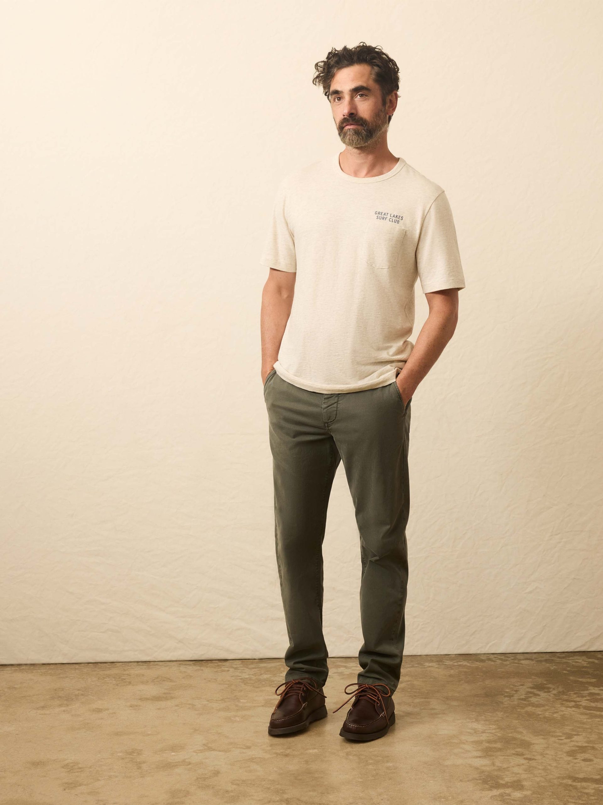 Sunwashed Graphic Tee - Island Dune Heather - Image 3