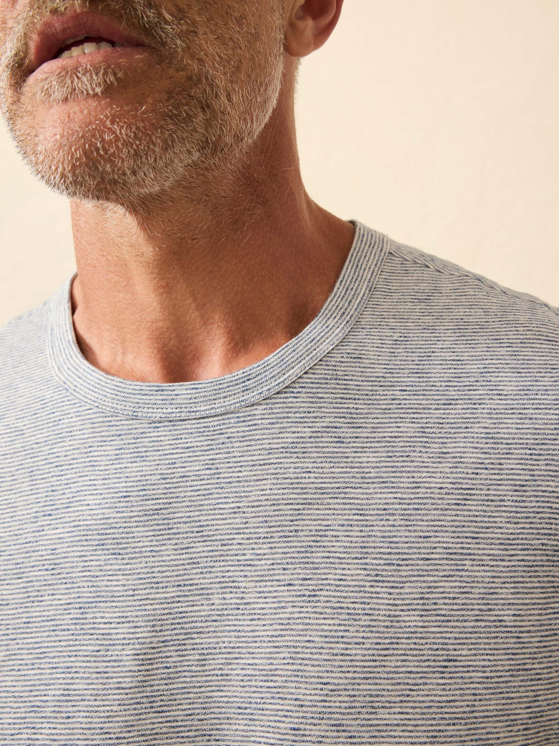 Sunwashed Regenerative Tee - Ice Plunge Stripe - Image 2