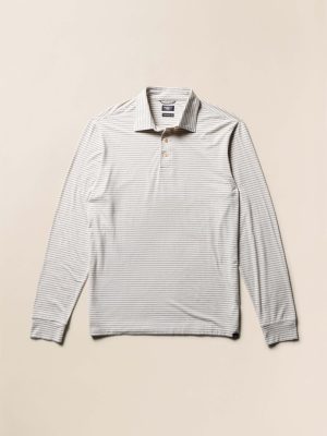 Long-Sleeve Movement? Polo - Logan Creek Stripe