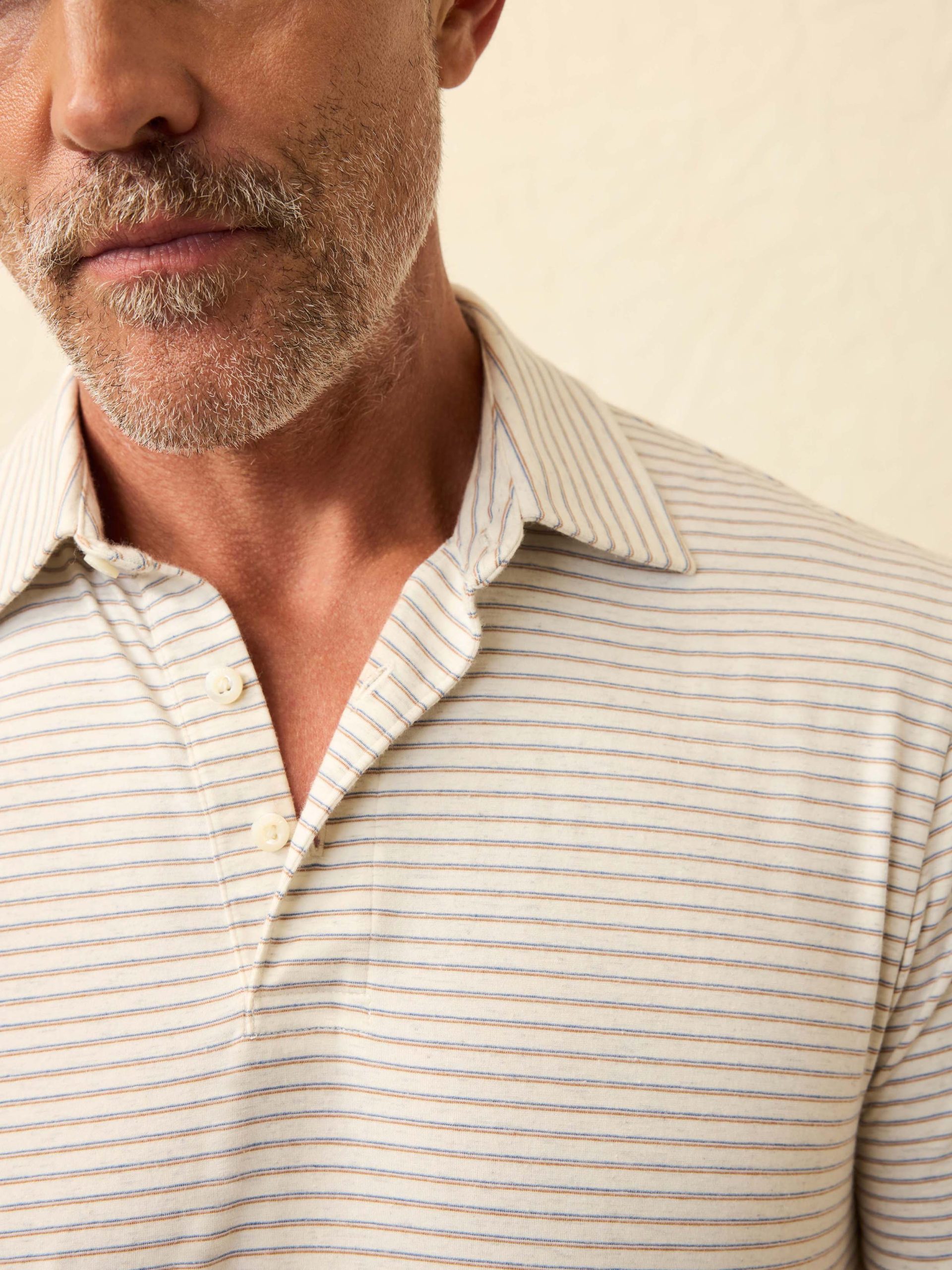 Short-Sleeve Movement? Polo Shirt - Logan Creek Stripe - Image 2