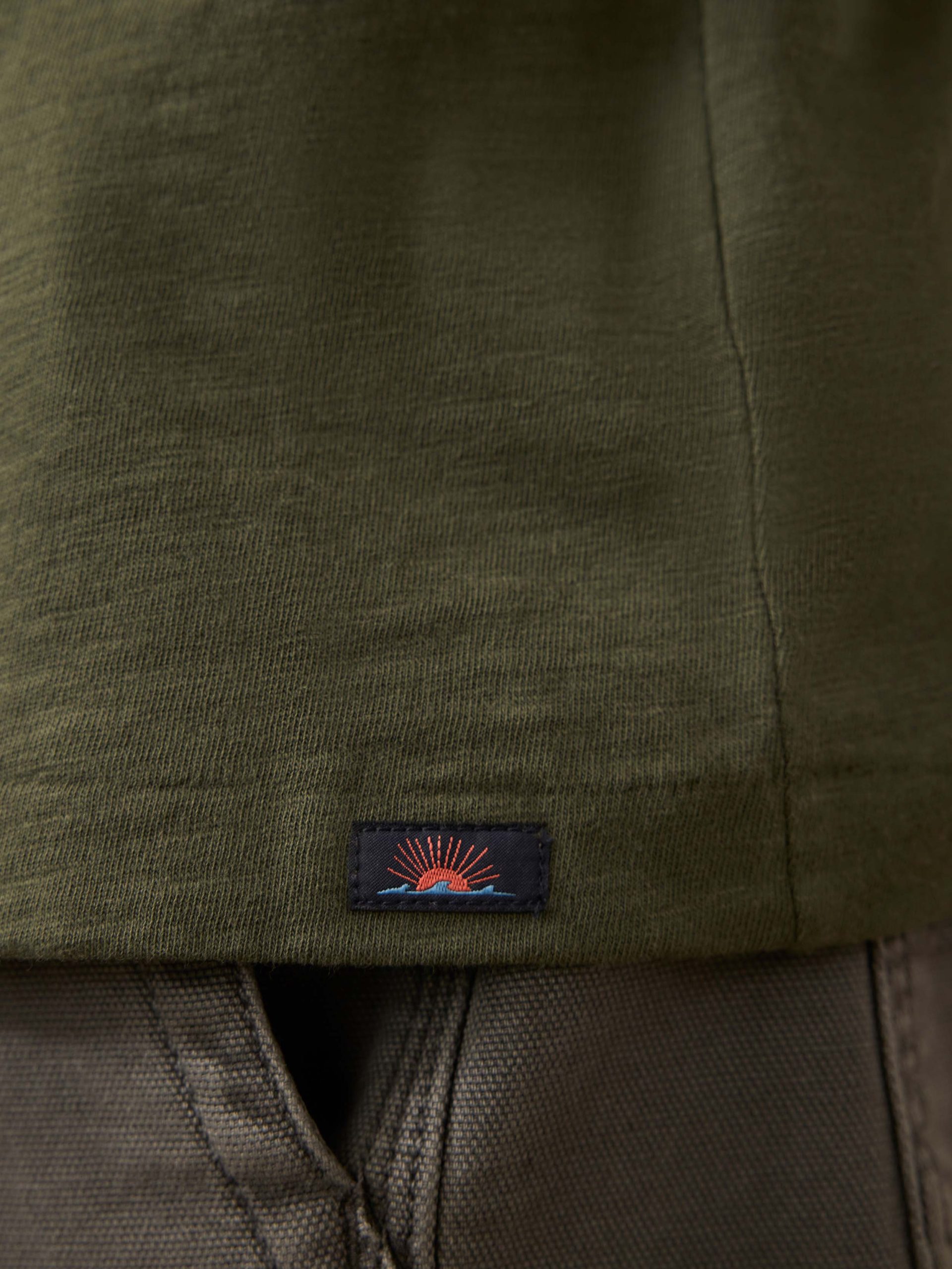 Sunwashed Regenerative Tee - Fall Evergreen - Image 6