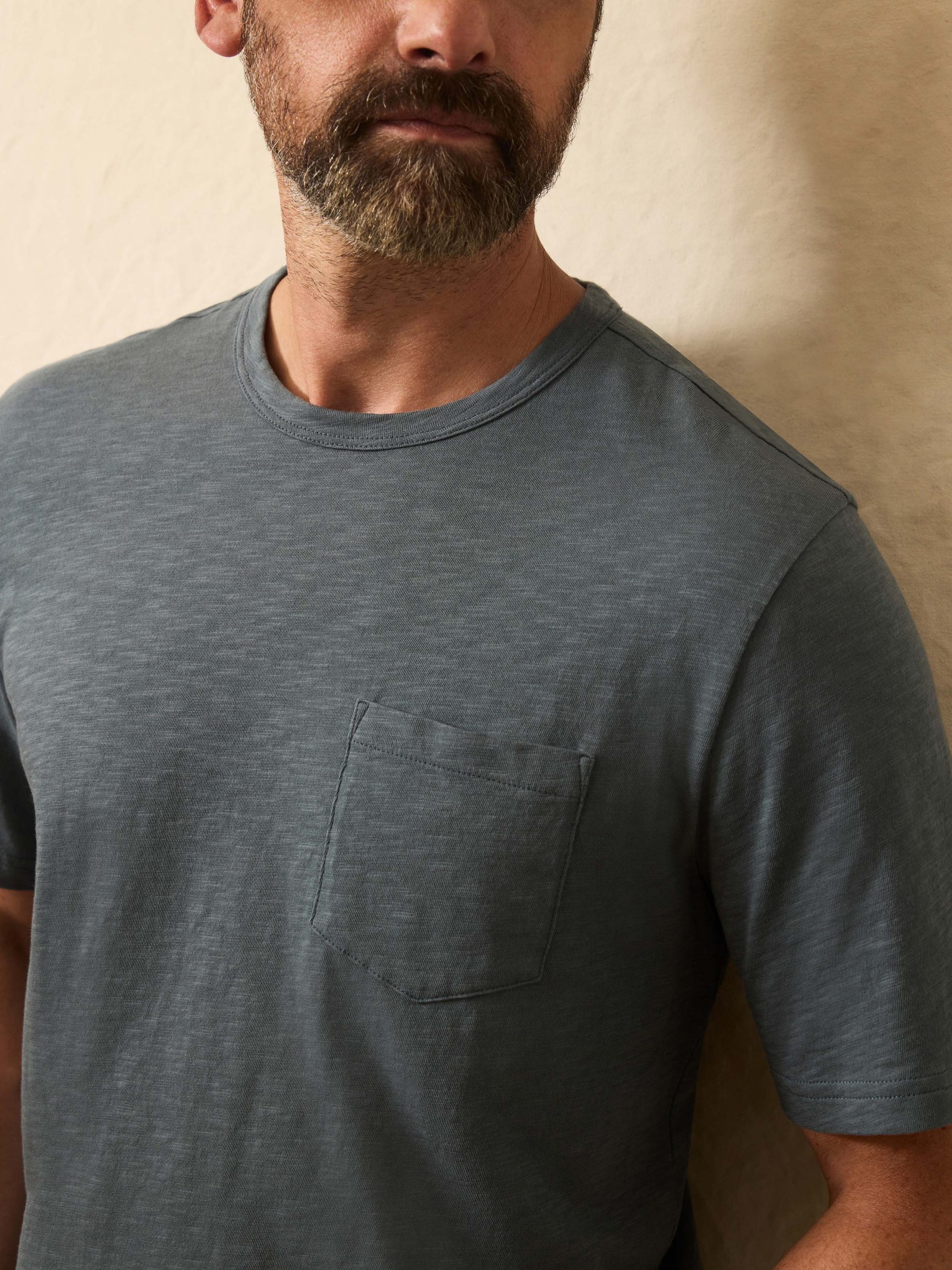Sunwashed Regenerative Pocket Tee - Rough Waters - Image 2