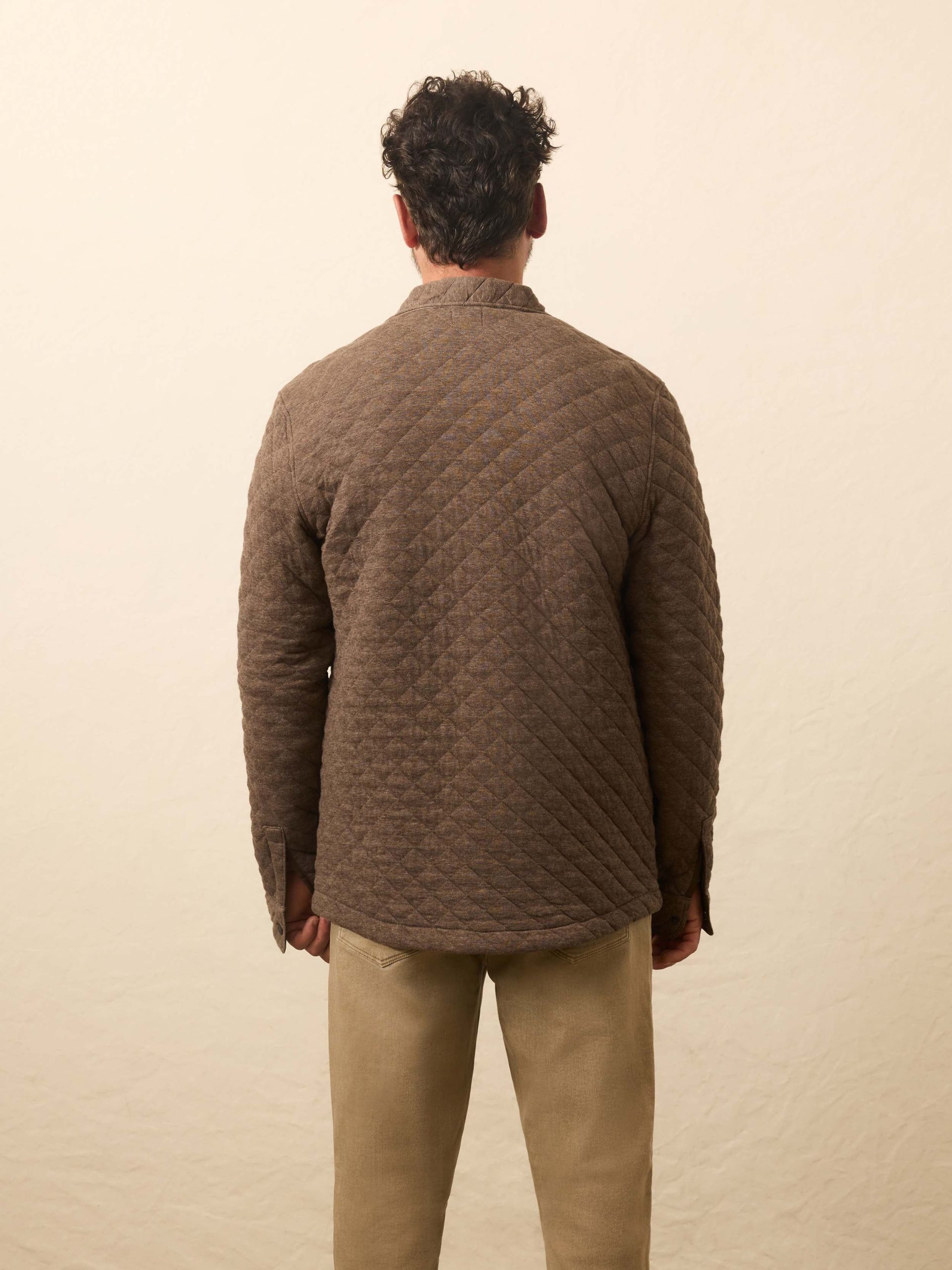 Epic Quilted Fleece CPO - Mountain Branch Heather - Image 4