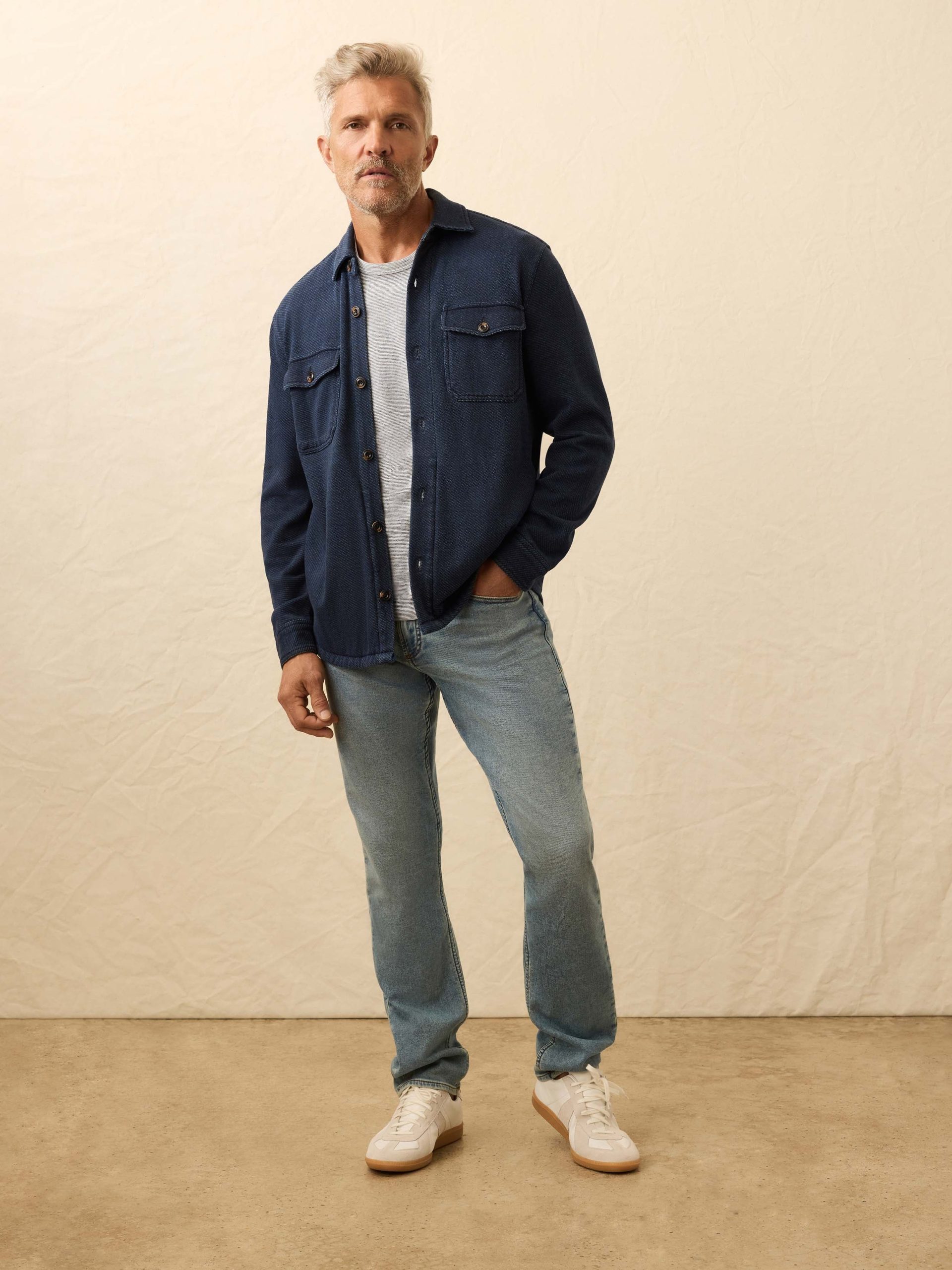 Inlet Knit CPO - Hendricks Indigo Wash - Image 2