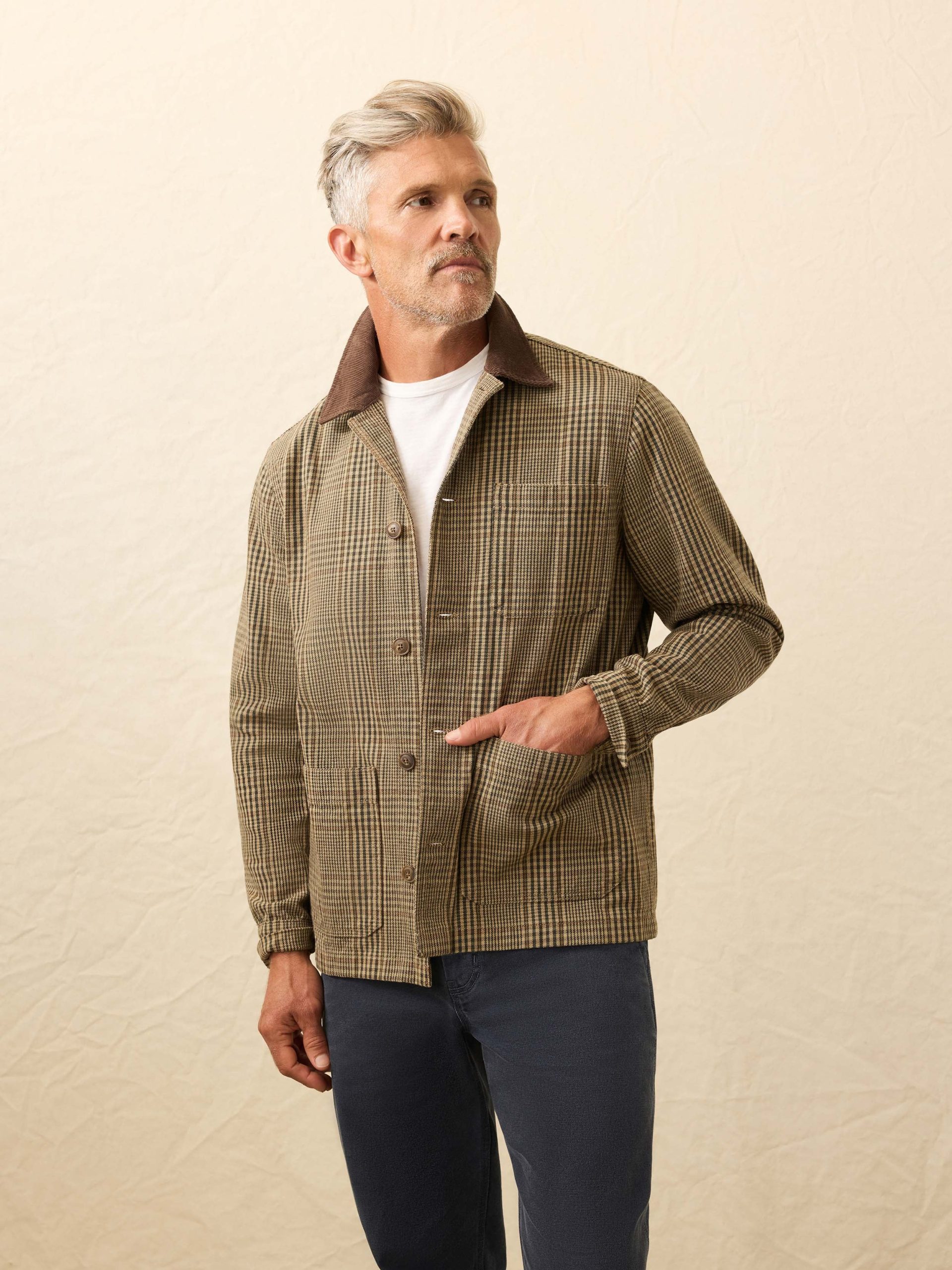 High Ridge Twill Studio Jacket - Unisex - Wildwood Plaid - Image 2