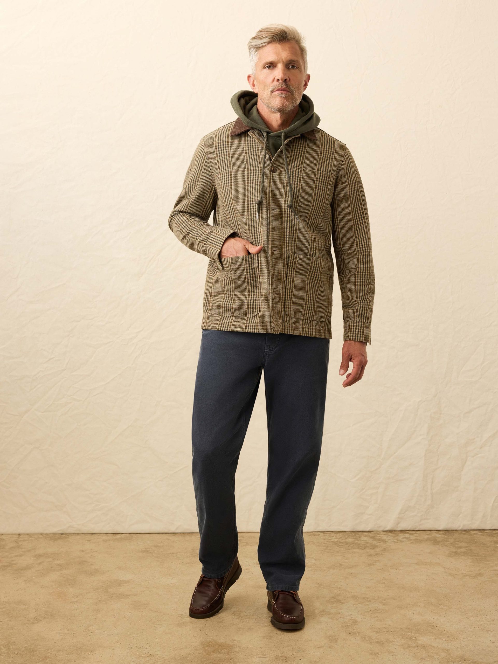 High Ridge Twill Studio Jacket - Unisex - Wildwood Plaid - Image 5