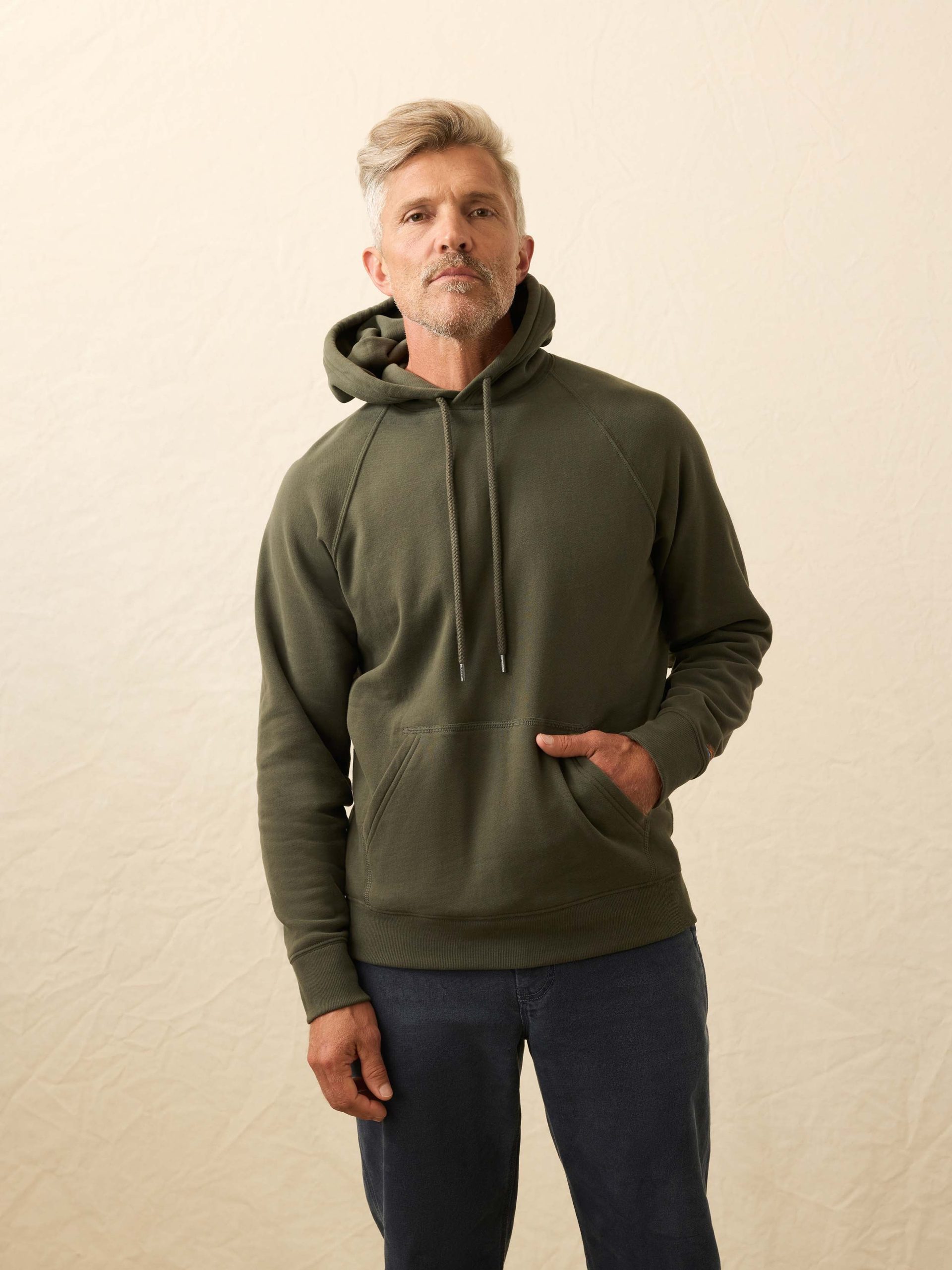 High Standard Fleece Hoodie - Fall Evergreen - Image 6