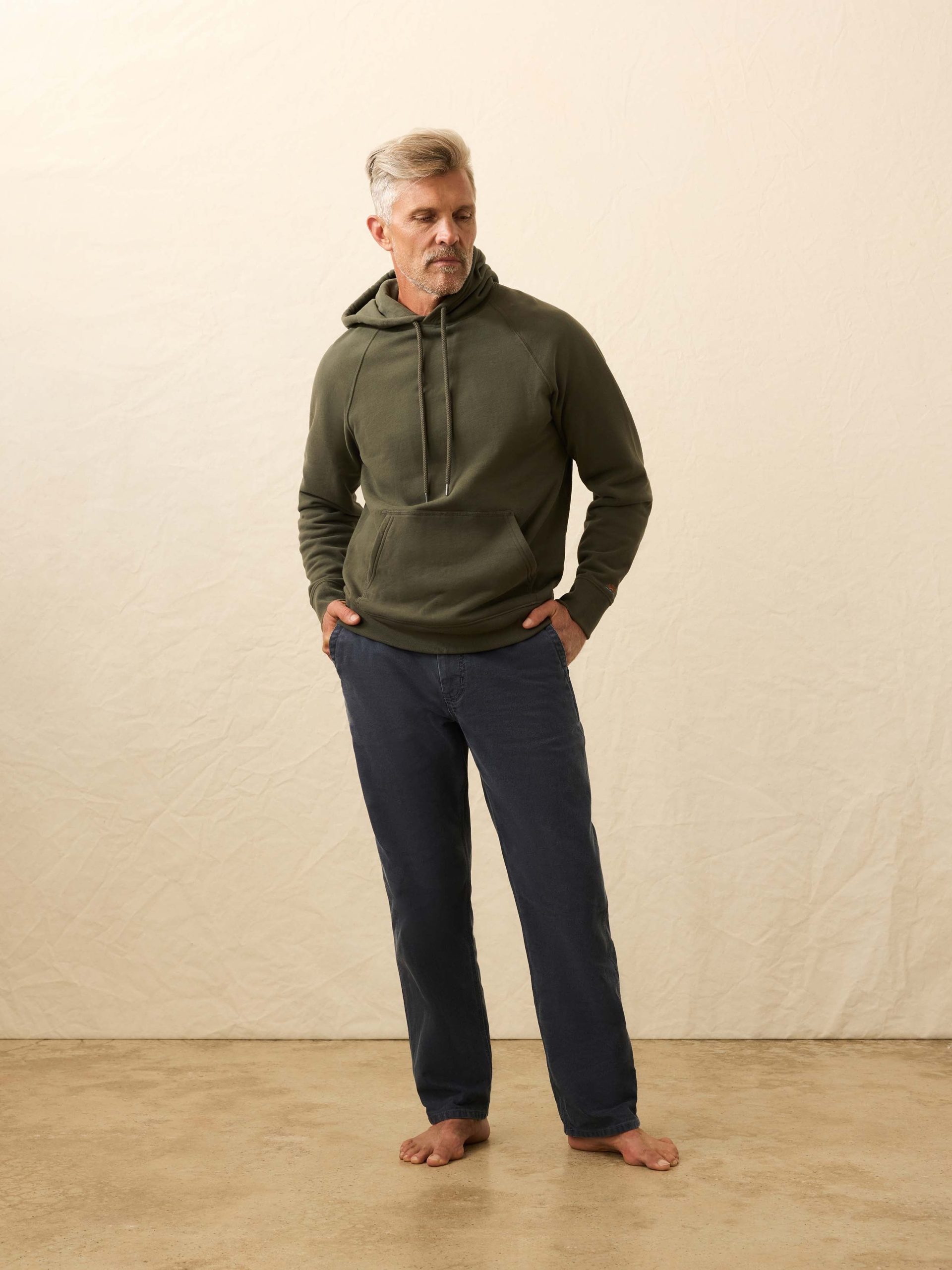 High Standard Fleece Hoodie - Fall Evergreen - Image 3