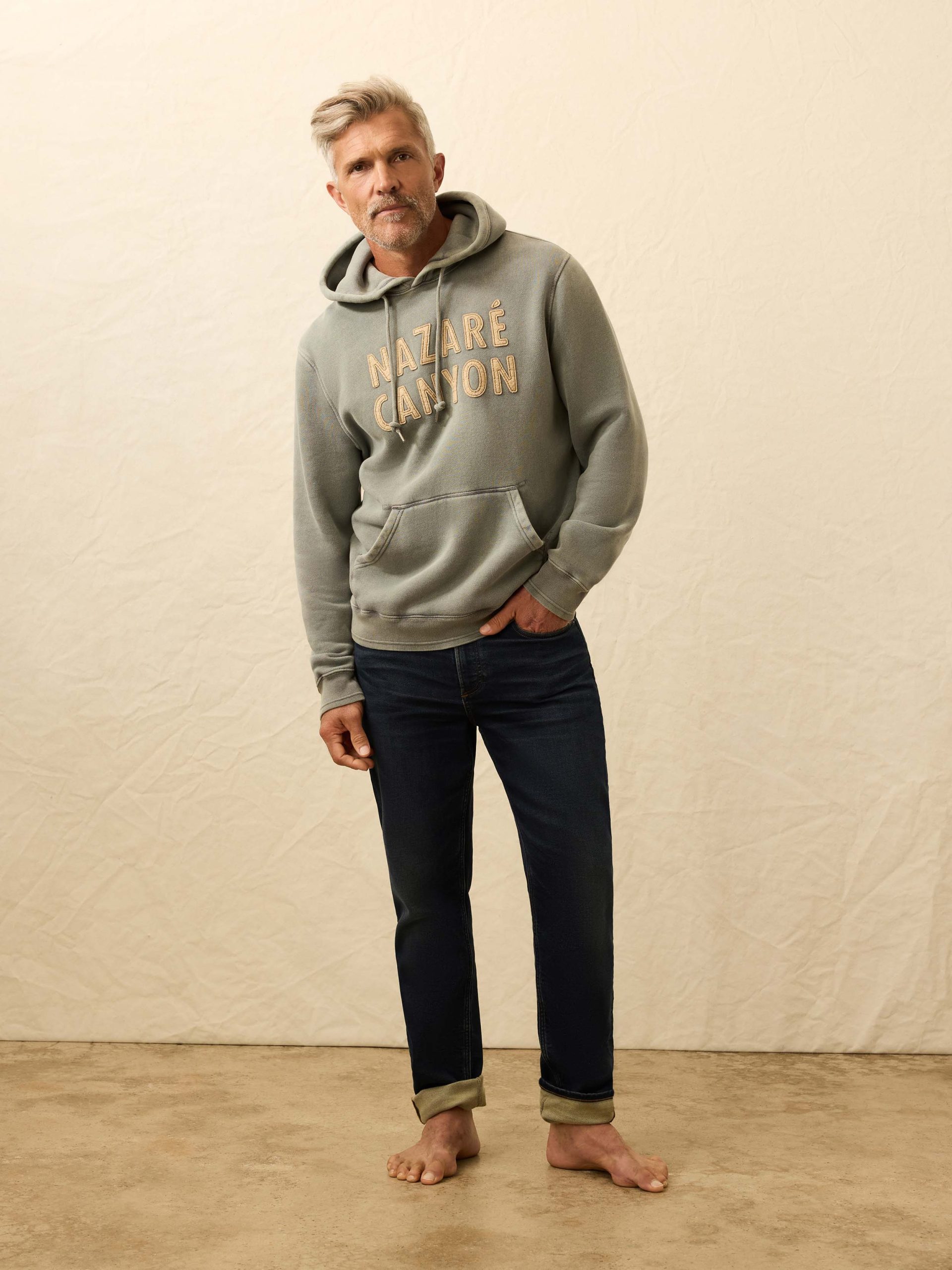 Winter Swell Popover Hoodie - Charcoal Canyon - Image 6
