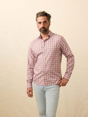 Movement? Shirt - Red Charcoal Plaid
