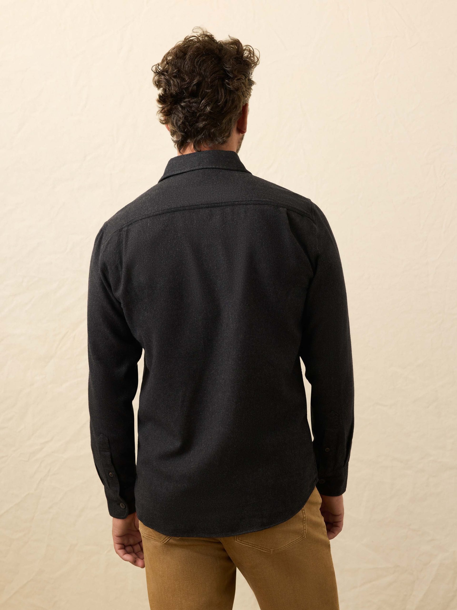 Heirloom Portuguese Flannel Shirt - Salema Storm - Image 6