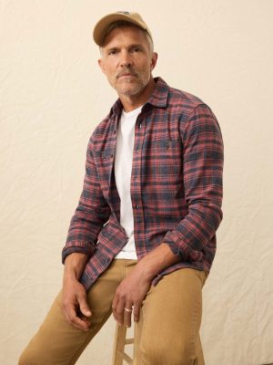 Heirloom Portuguese Flannel Shirt - Porto Covo Plaid