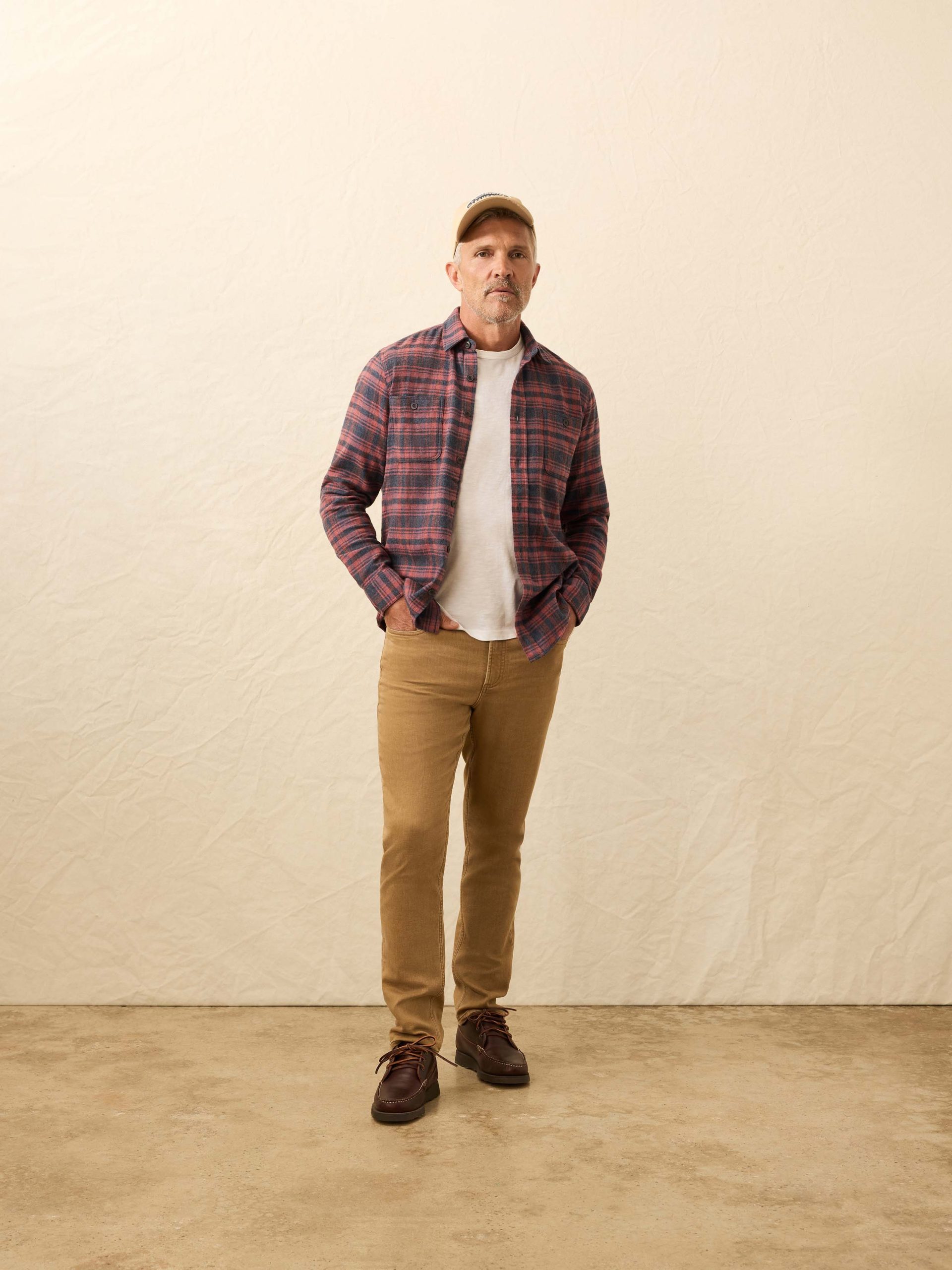 Heirloom Portuguese Flannel Shirt - Porto Covo Plaid - Image 4