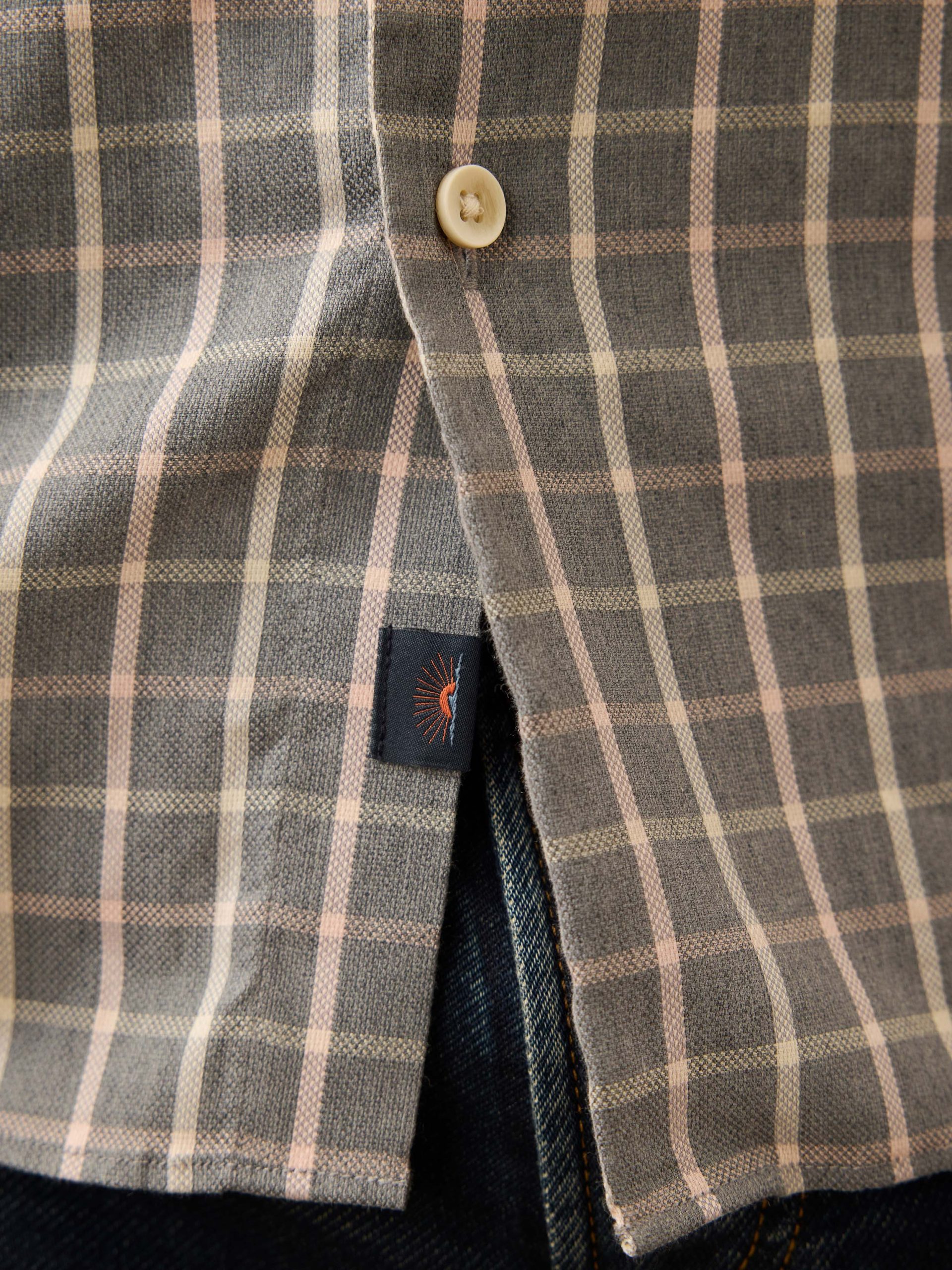 Movement? Monterey Shirt - Cherry Wood Plaid - Image 5