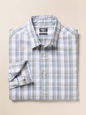 Movement? Monterey Shirt - Morning Mist Plaid