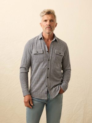 Legend? Sweater Shirt - Encinitas Gingham