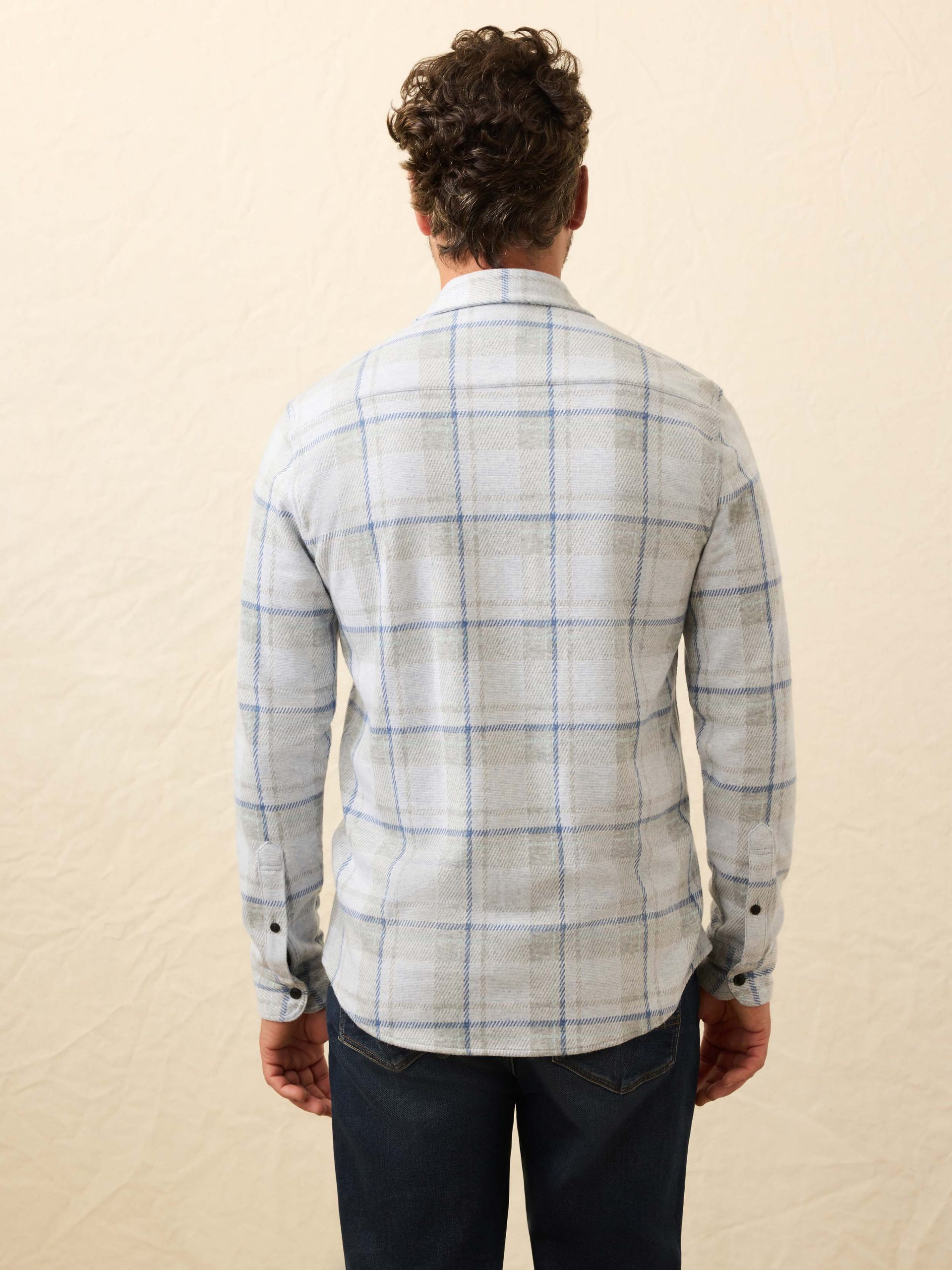Legend? Sweater Shirt - Maine Sky Plaid - Image 3