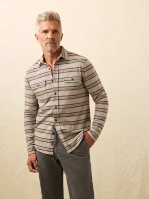 Legend? Sweater Shirt - Rock Coast Stripe