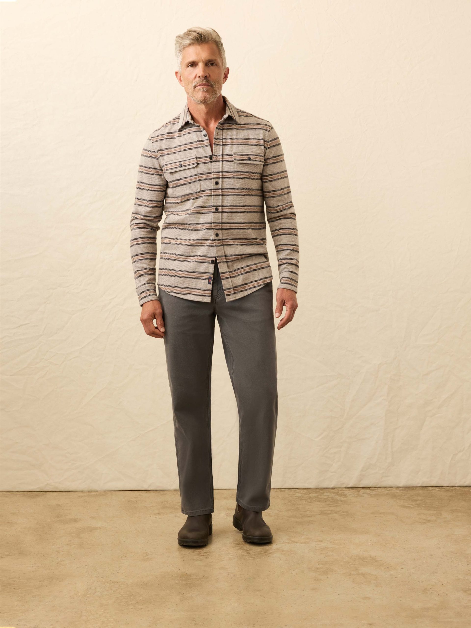 Legend? Sweater Shirt - Rock Coast Stripe - Image 4