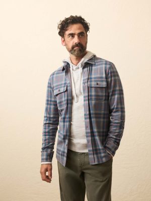 Legend? Sweater Shirt - Three Lakes Plaid