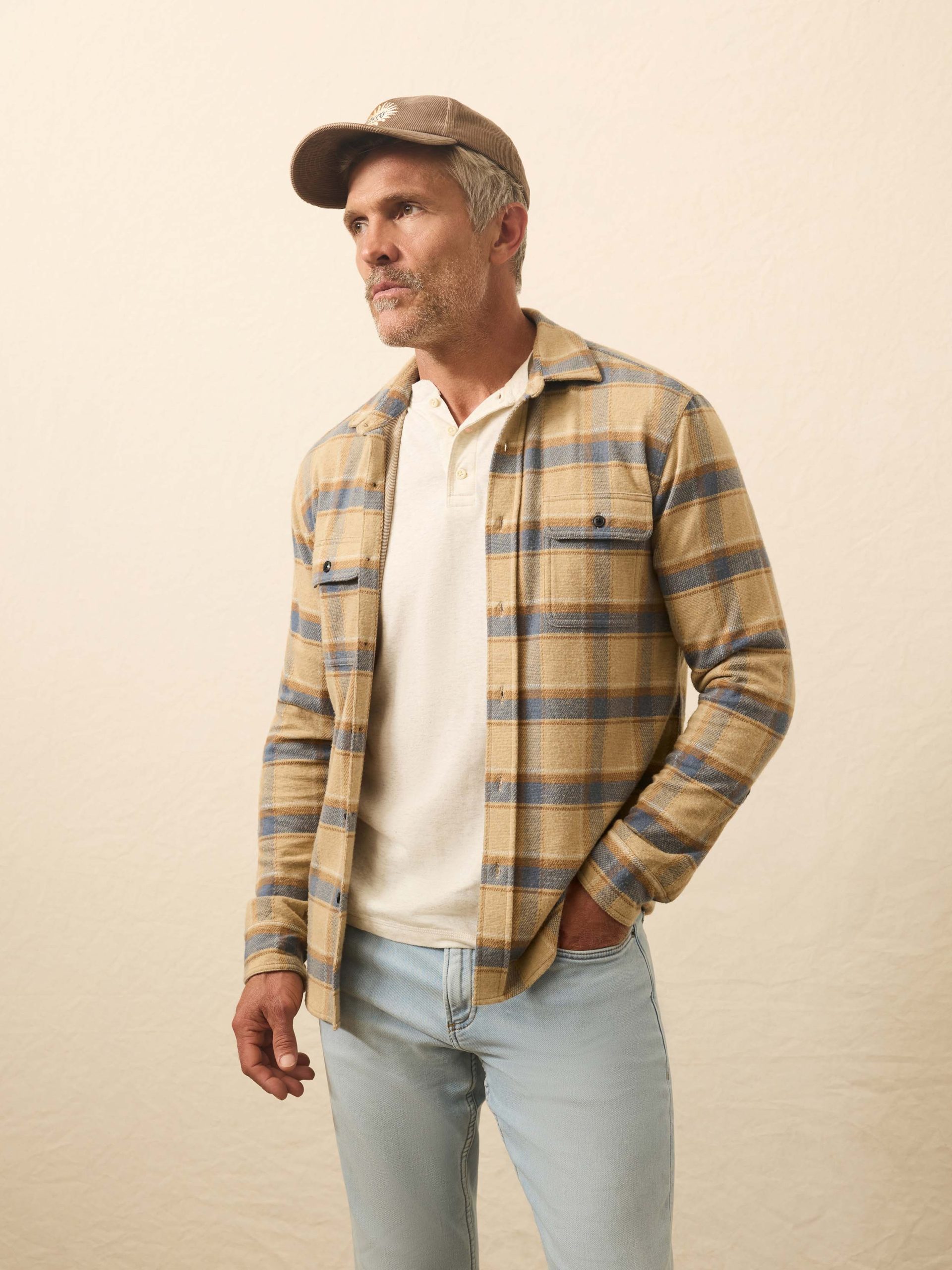 Legend? Sweater Shirt - Windswept Shores Plaid - Image 5