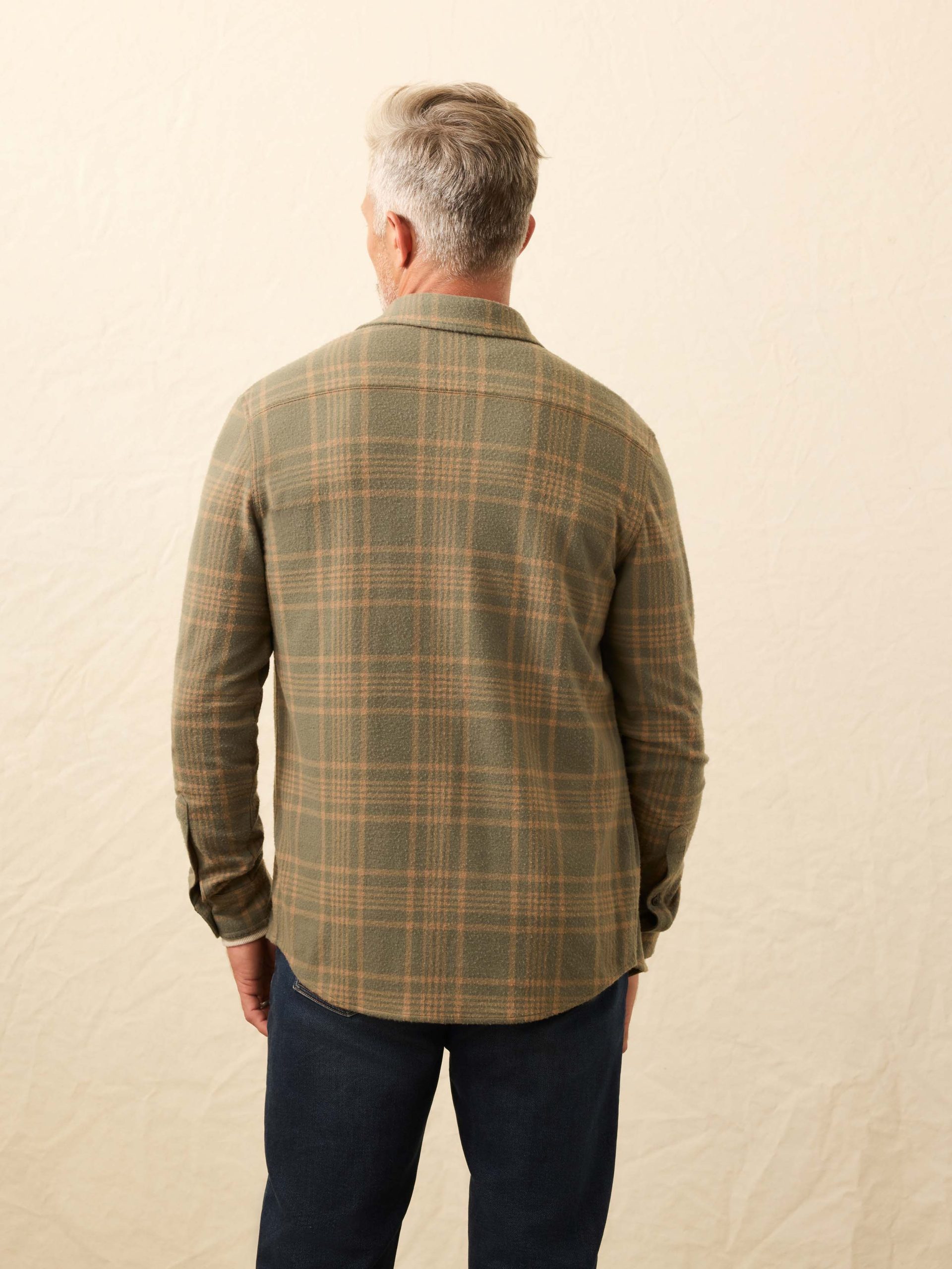Legend? Sweater Shirt - Woodland Olive Plaid - Image 3
