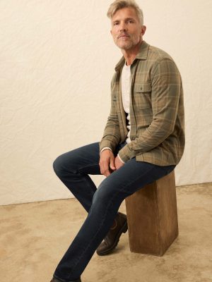 Legend? Sweater Shirt - Woodland Olive Plaid