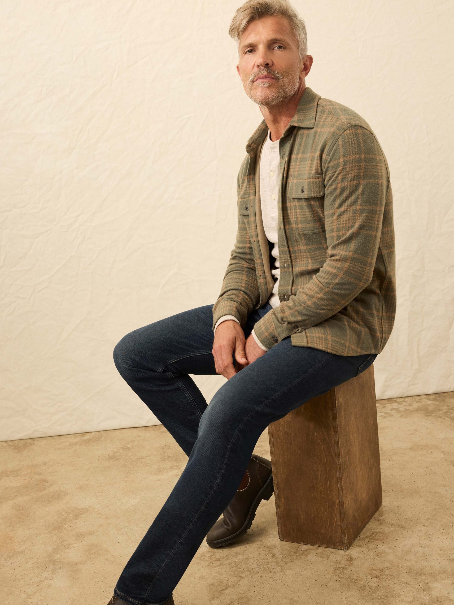 Legend? Sweater Shirt - Woodland Olive Plaid