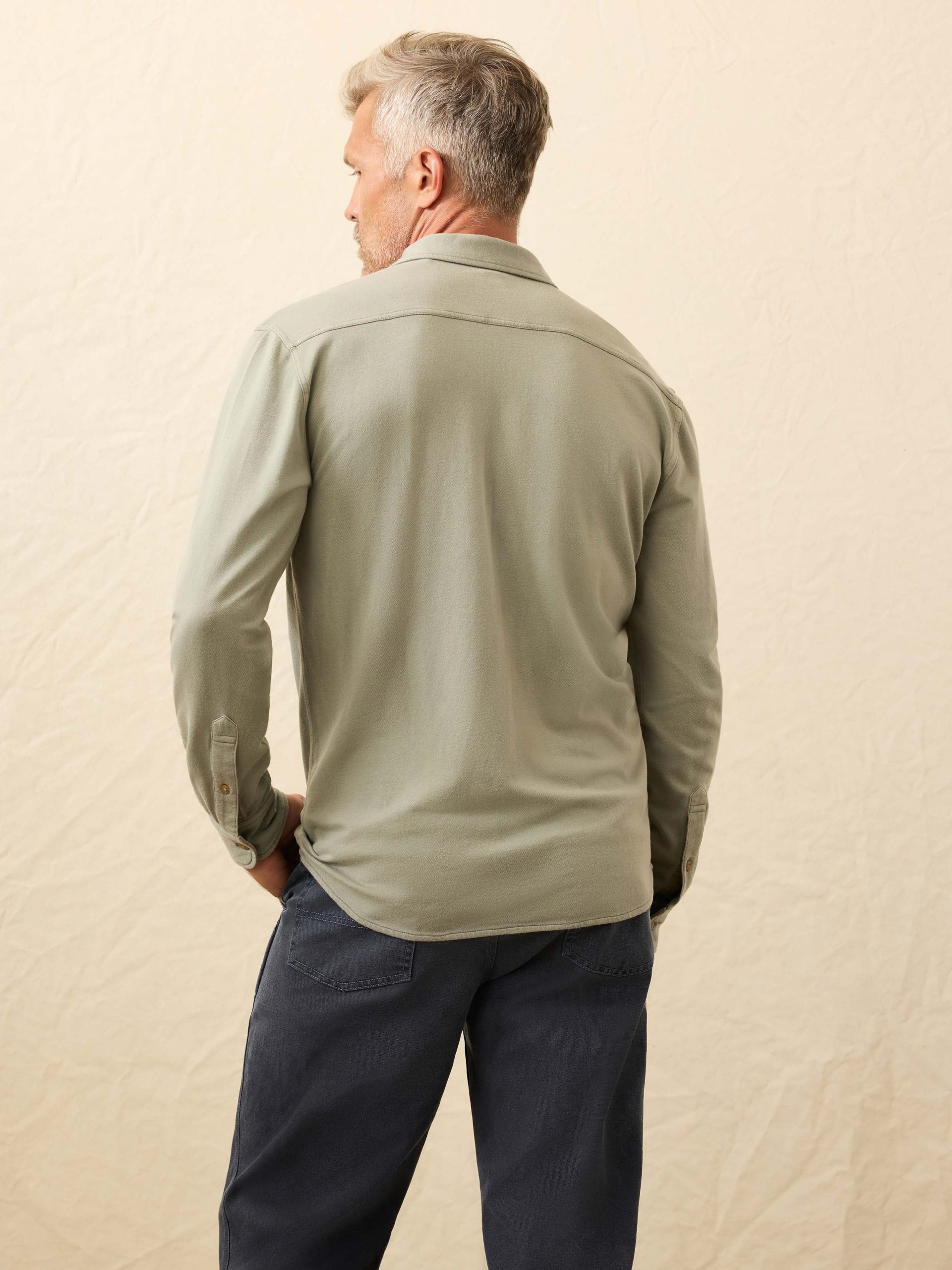 Field Knit Shirt - Coastal Sage - Image 5