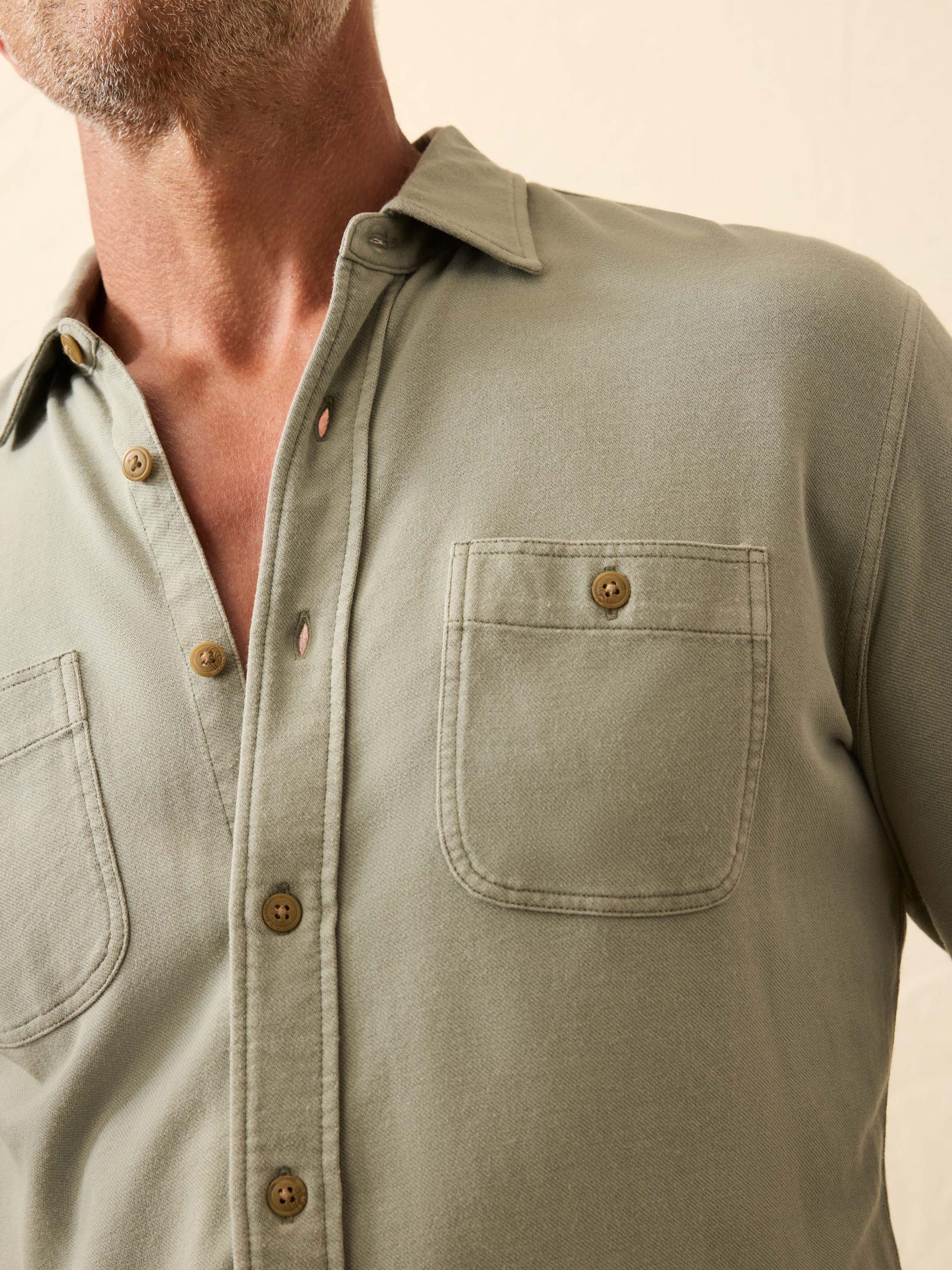 Field Knit Shirt - Coastal Sage - Image 2