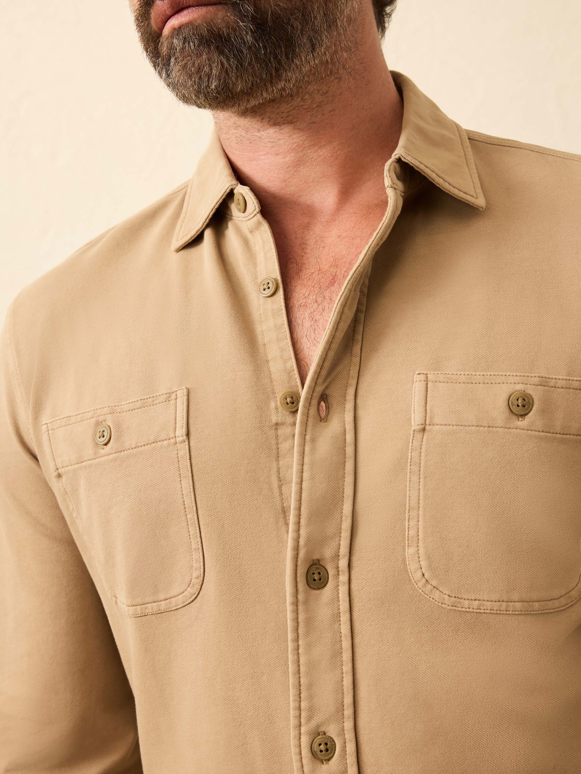 Field Knit Shirt - Walnut Branch - Image 2